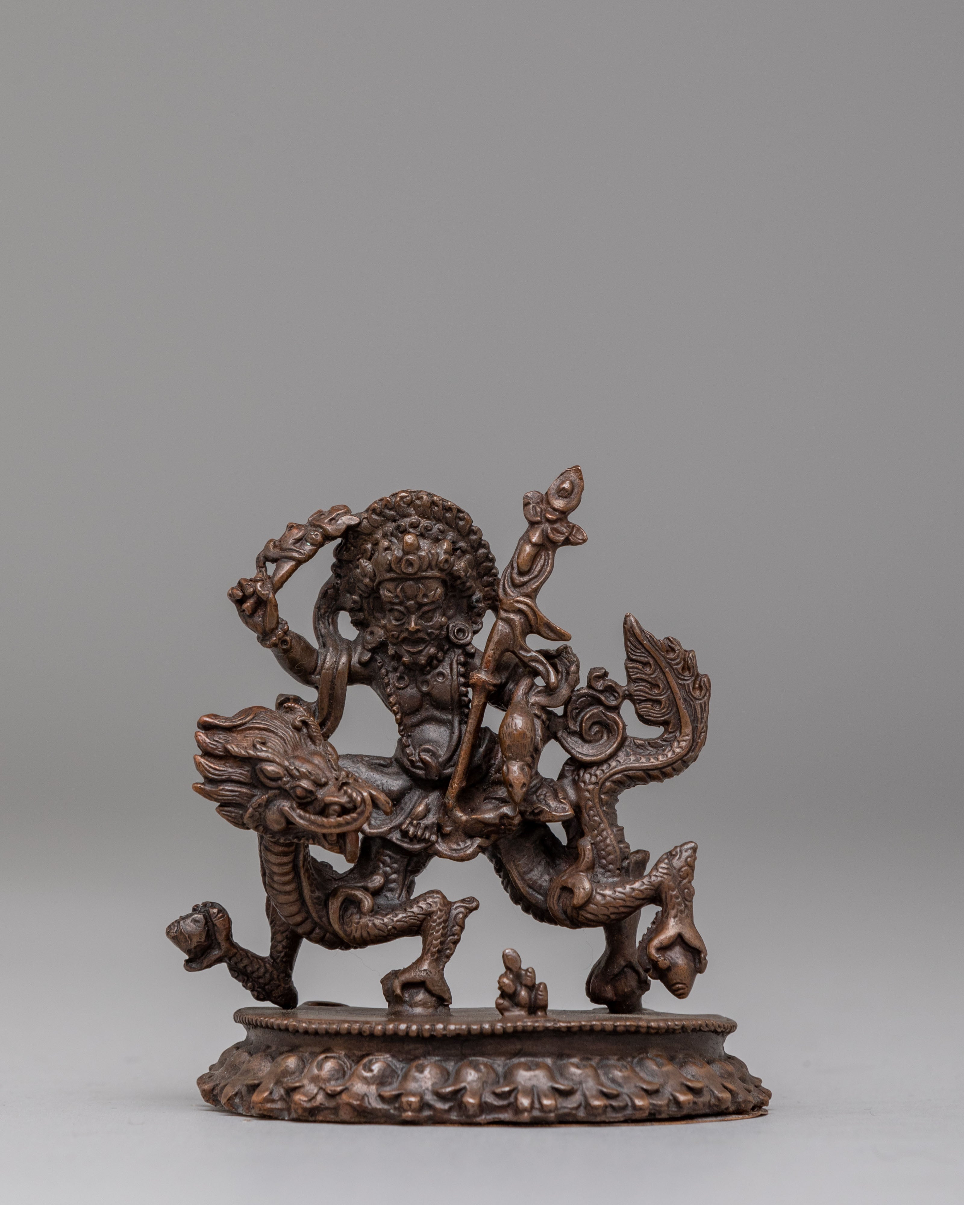 Himalayan White Dzambhala Figure | Wealth Deity Statue