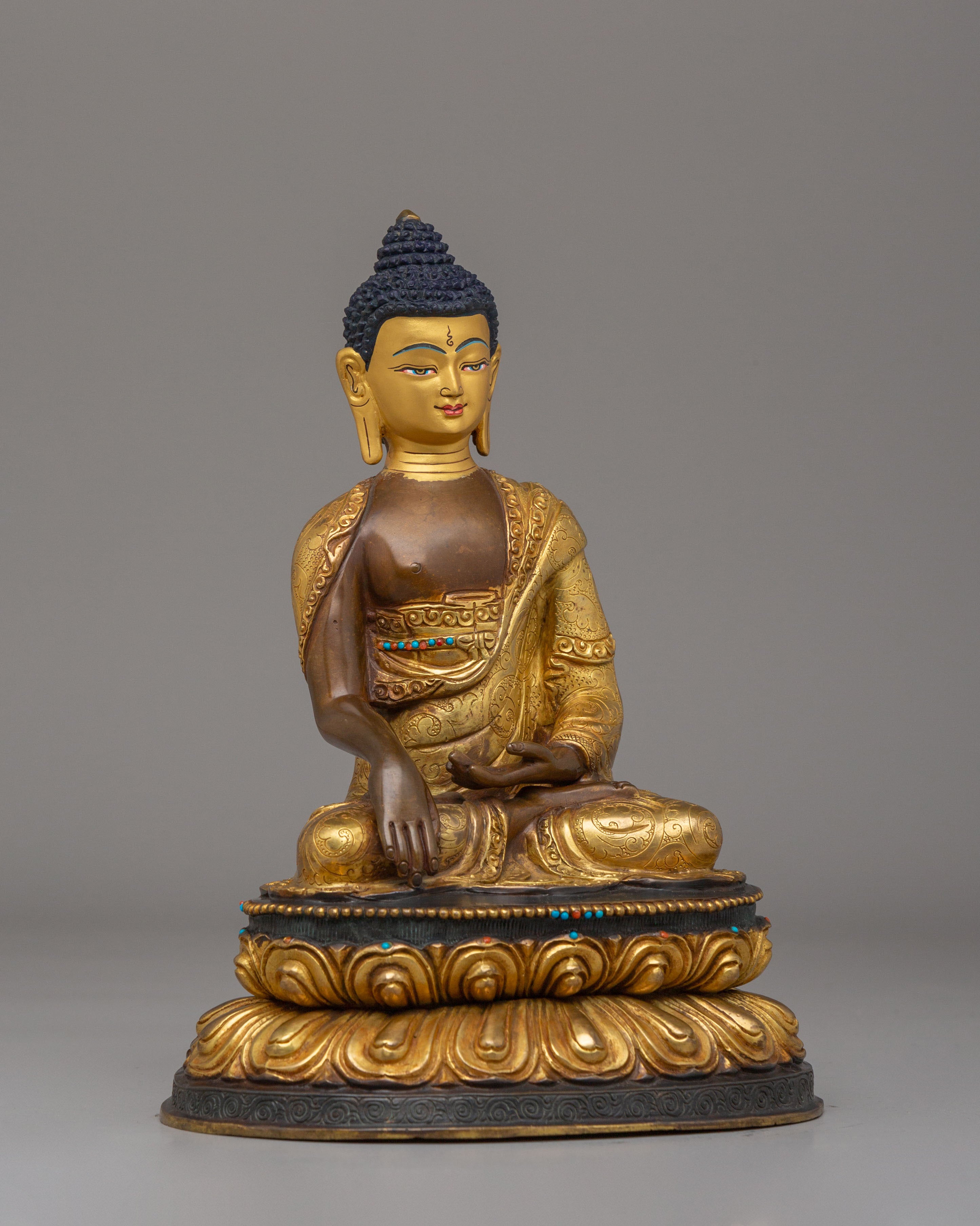 Shrine Shakyamuni Buddha Statue | Statue for Meditation & Peace