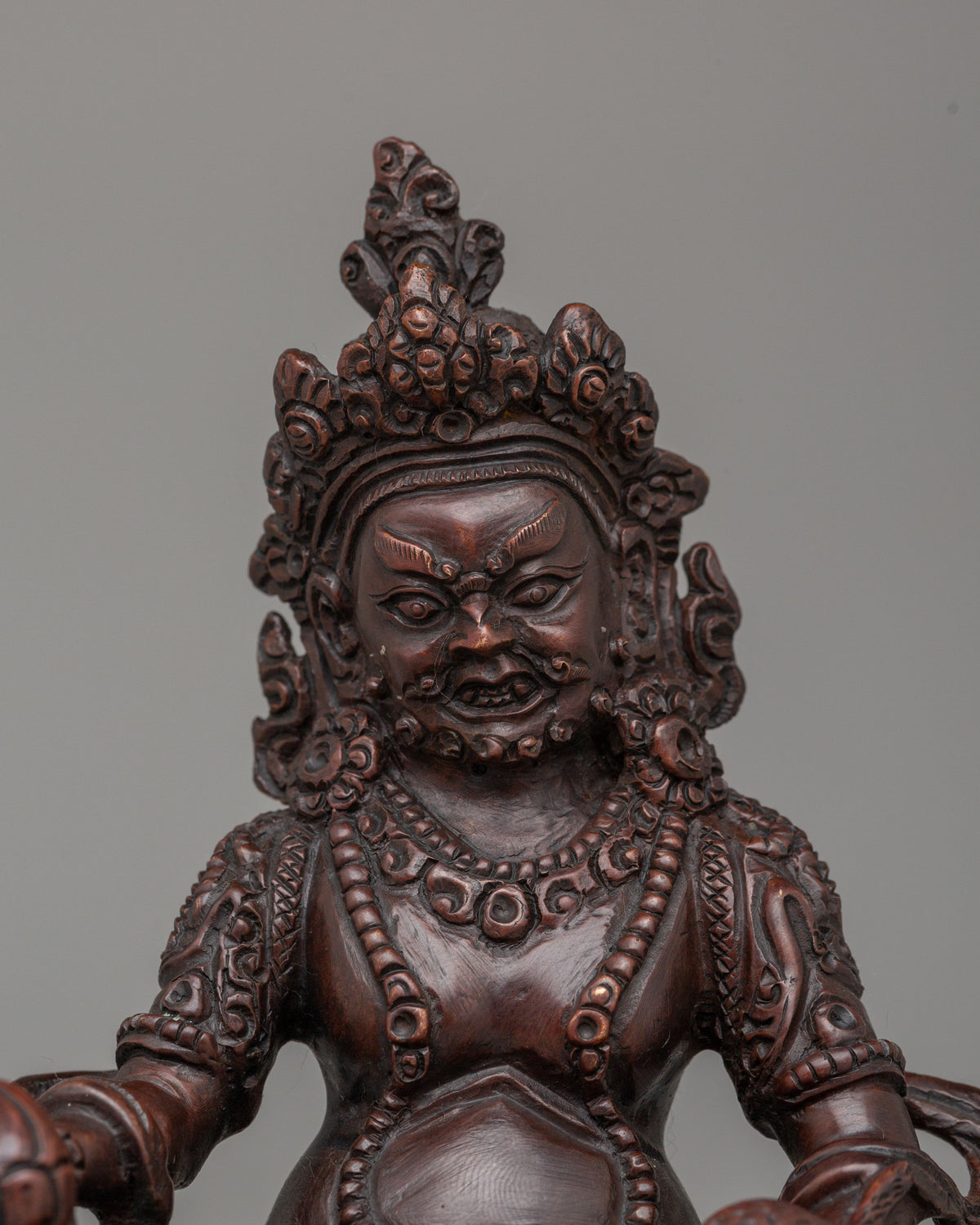Tibetan Dzambhala Deity Statue | Wealth Deity Sculpture