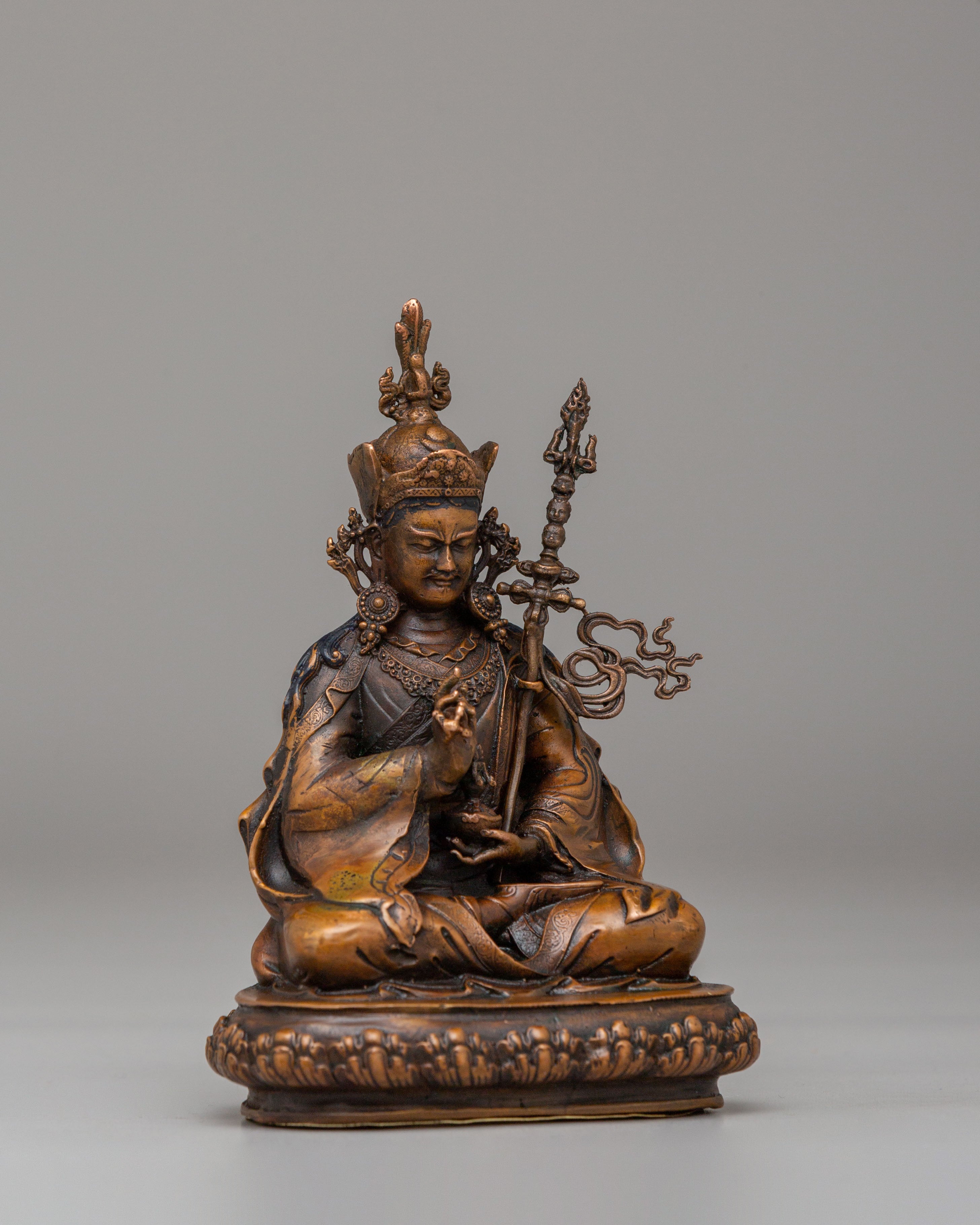 Sacred Guru Tsokye Dorje Statue | Handcrafted Tibetan Buddhist Art