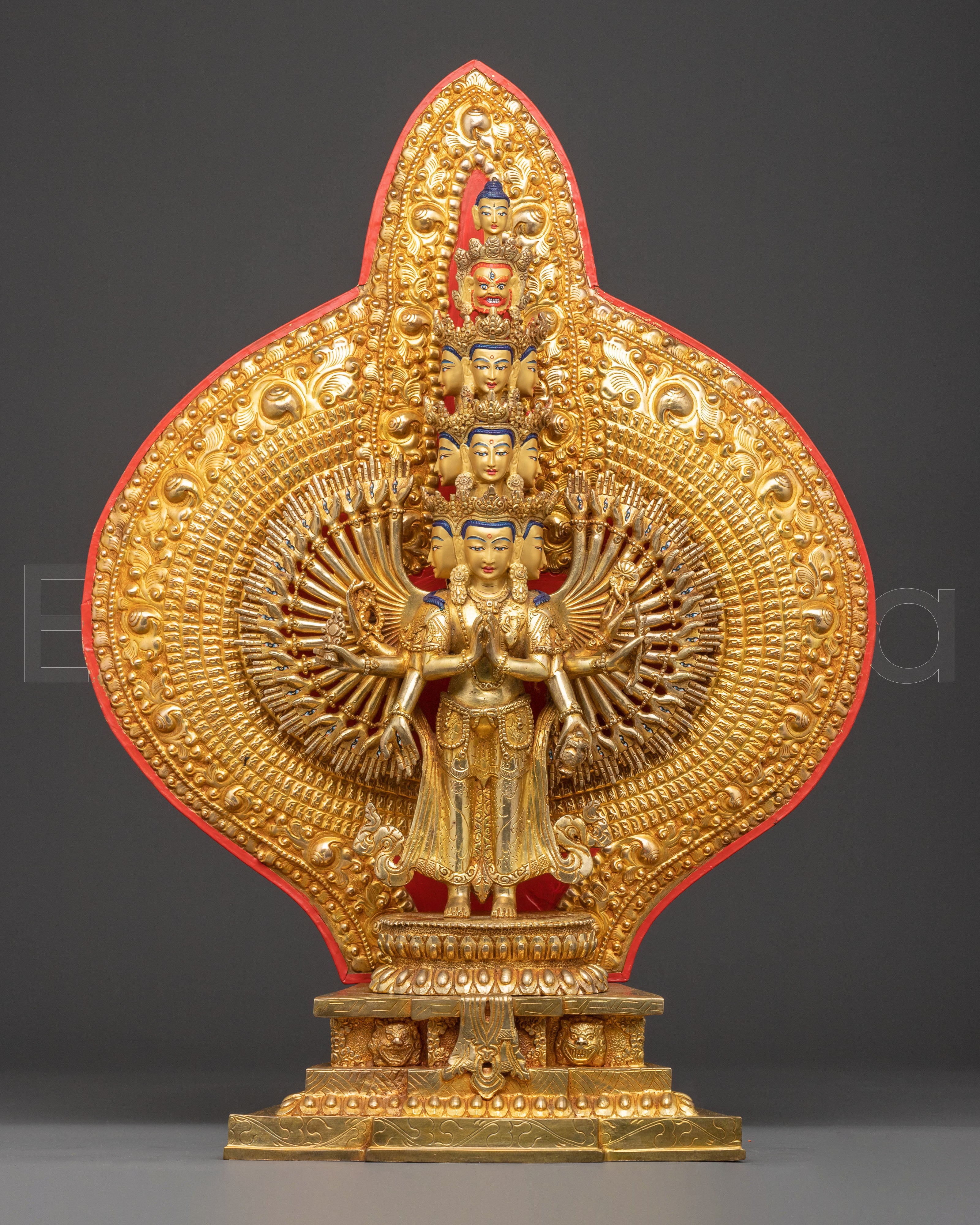 Tibetan 1000-Armed Chenrezig Statue