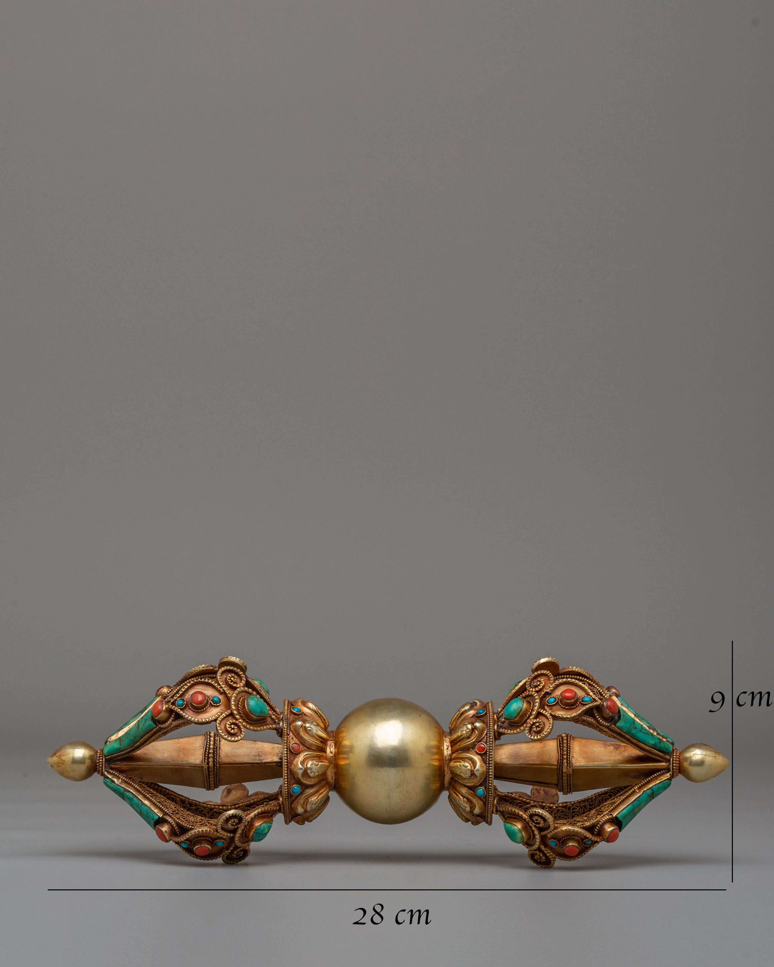 Handcrafted Tibetan Ritual Vajra | Symbol of Power and Protection