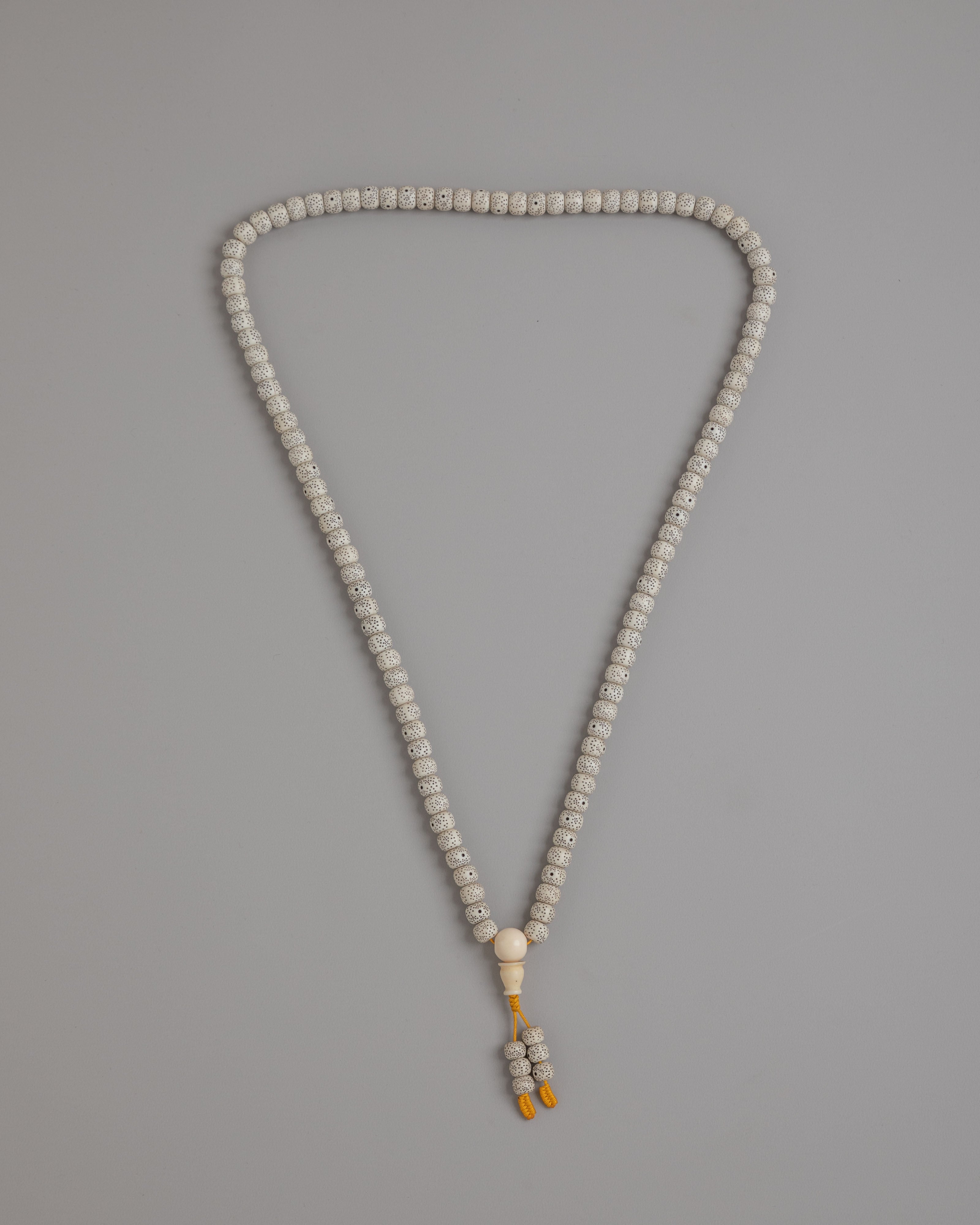 Traditional Buddhist Prayer Mala | Handcrafted Meditation Beads