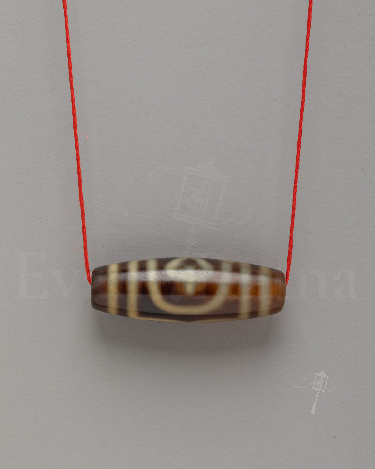 Traditional Buddhist Beads Locket | Agate Dzi Beads Spiritual Jewelry