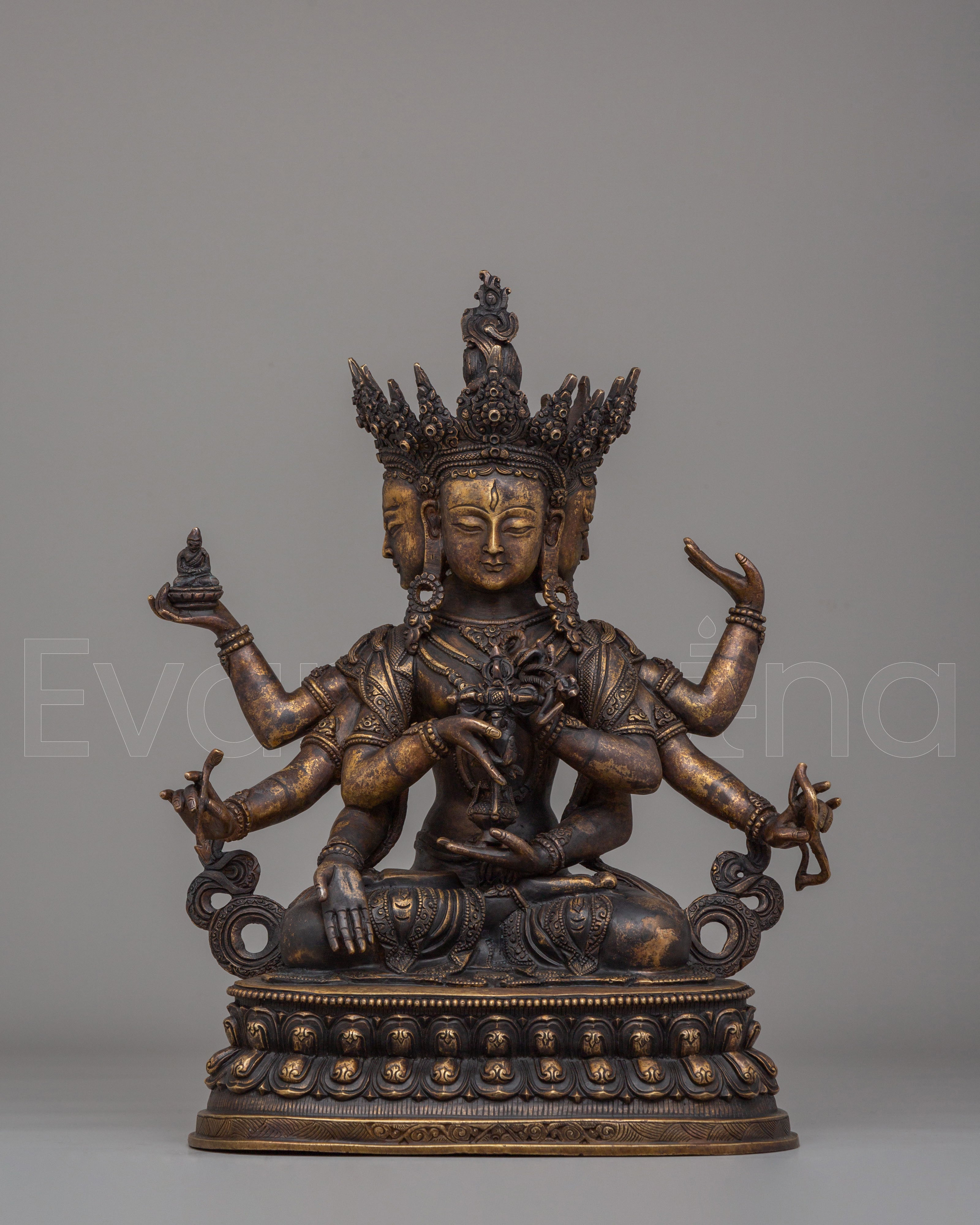 Tibetan Namgyalma Statue 