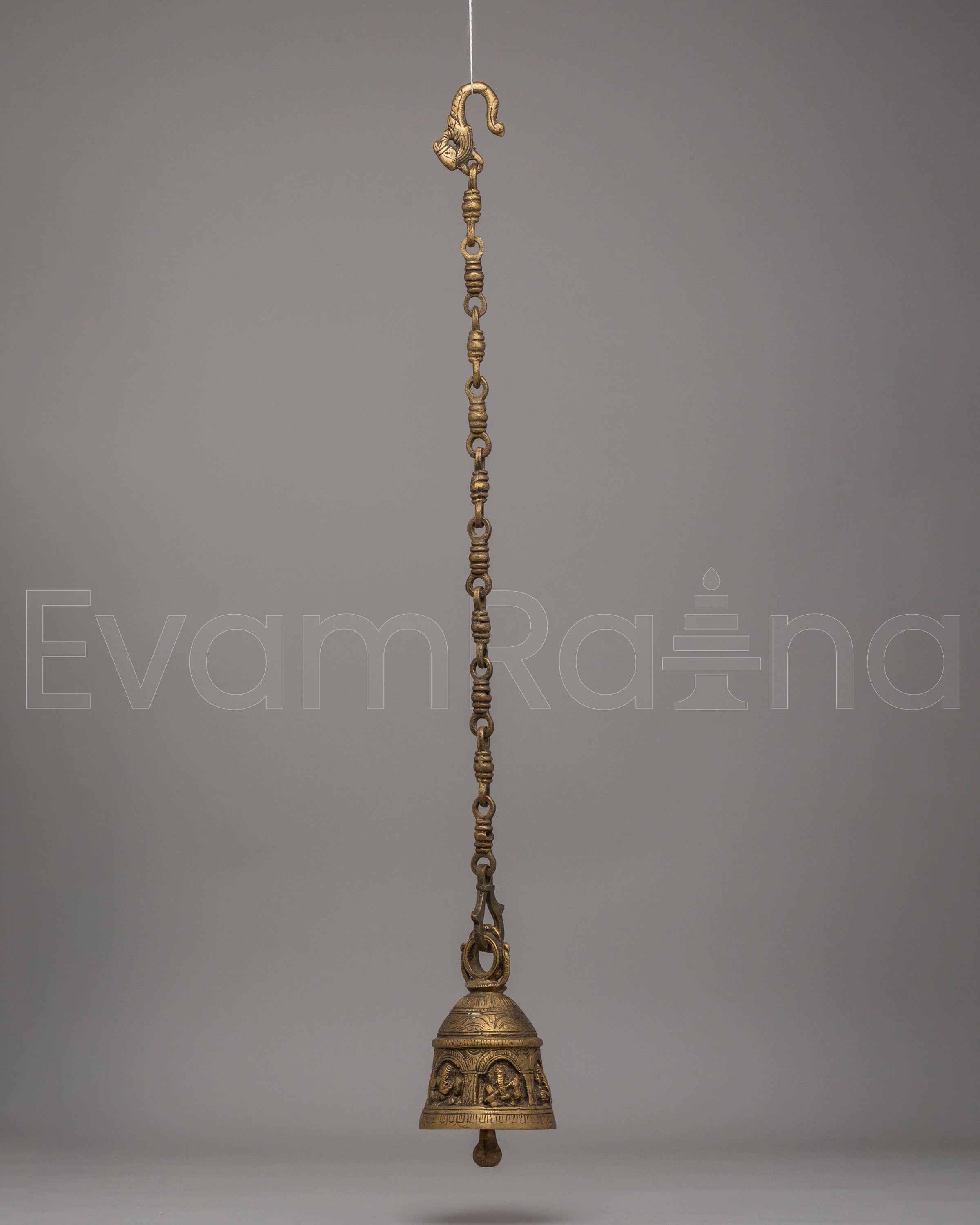Sacred Spiritual Hanging Bell | Traditional Tibetan Ritual Bell