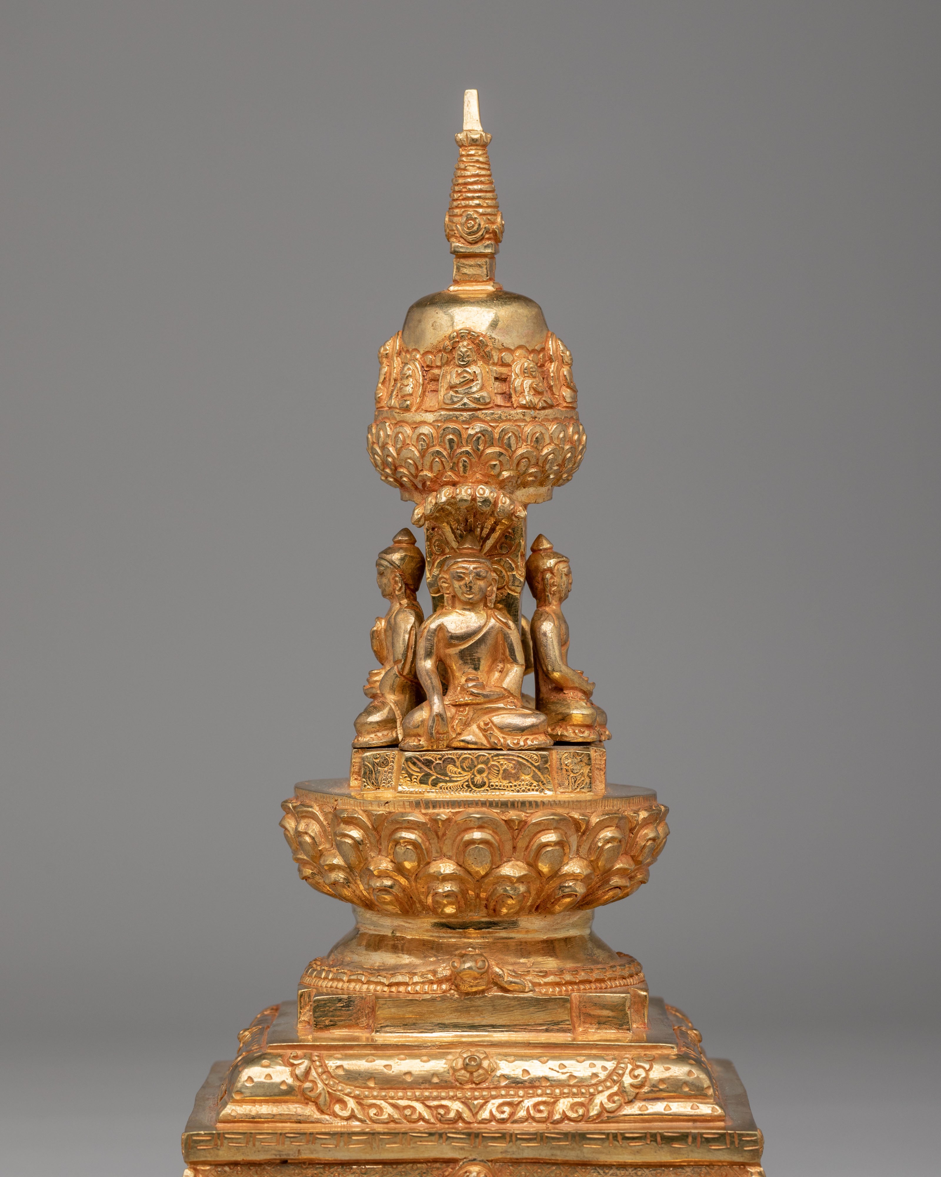 Sacred Buddhist Relic Stupa | Symbol of Enlightenment & Spiritual Protection