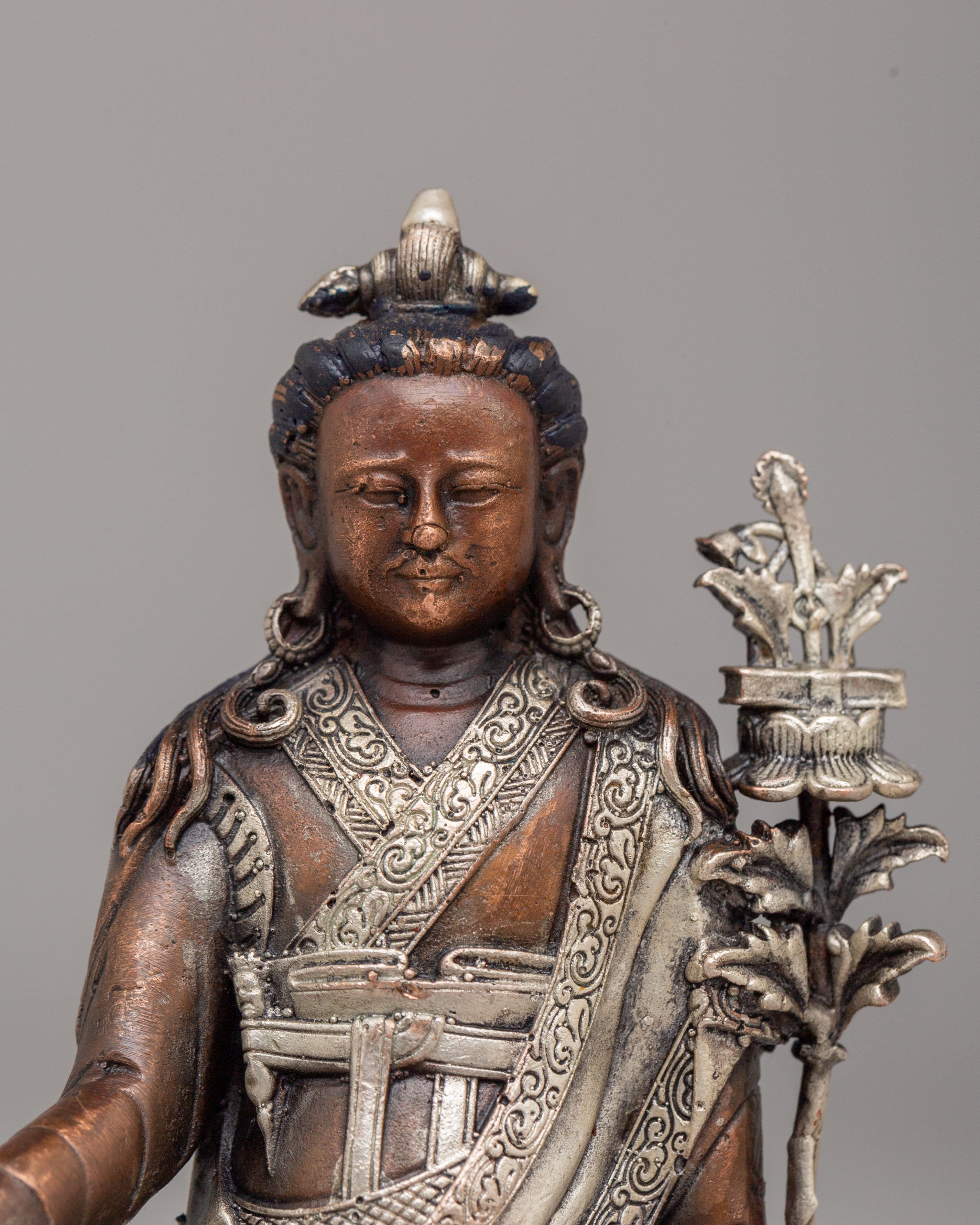 Tibetan Jigme Lingpa Statue | Nyingma Buddhist Master Sculpture