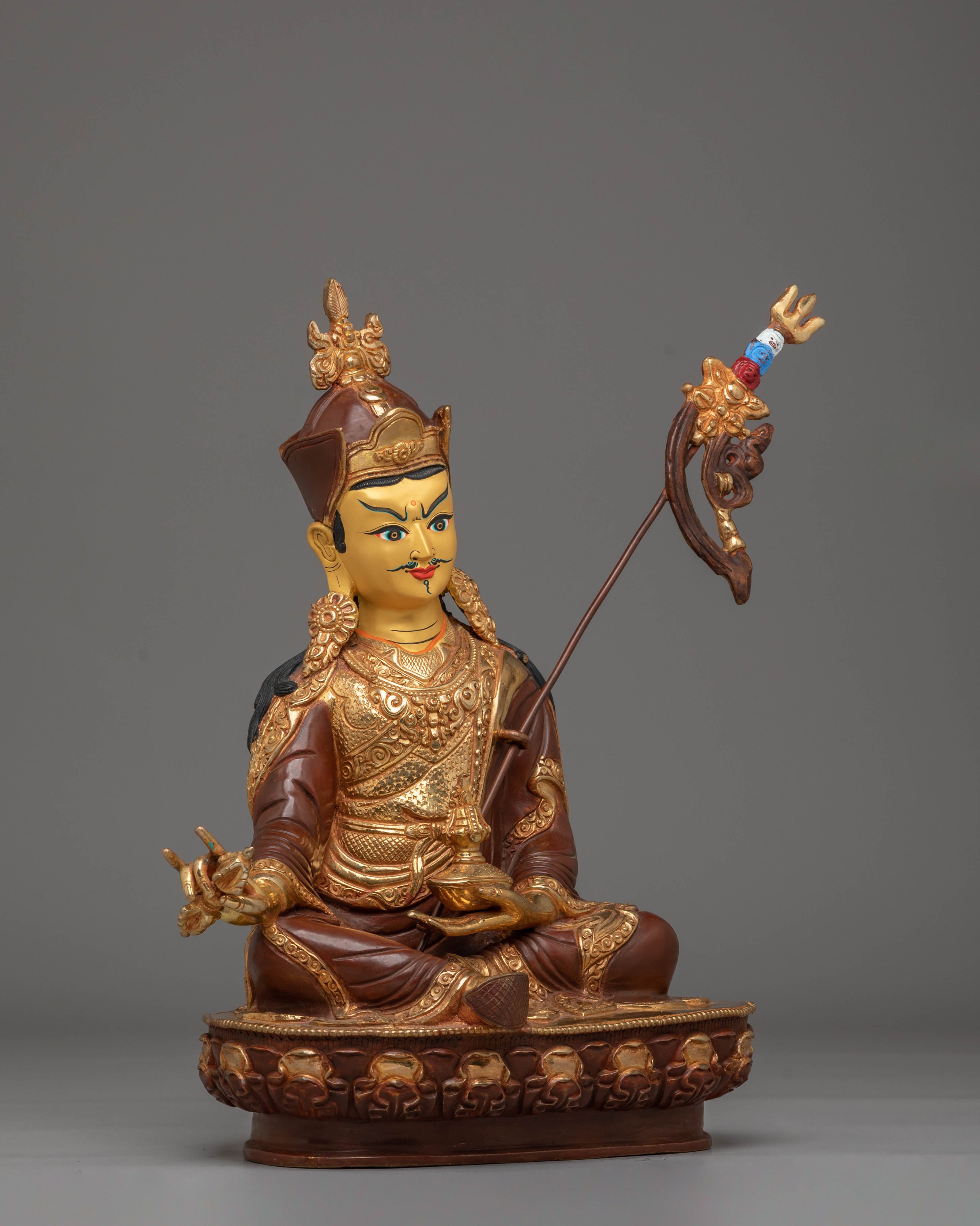 Guru Rinpoche Statue: The Lotus Born
