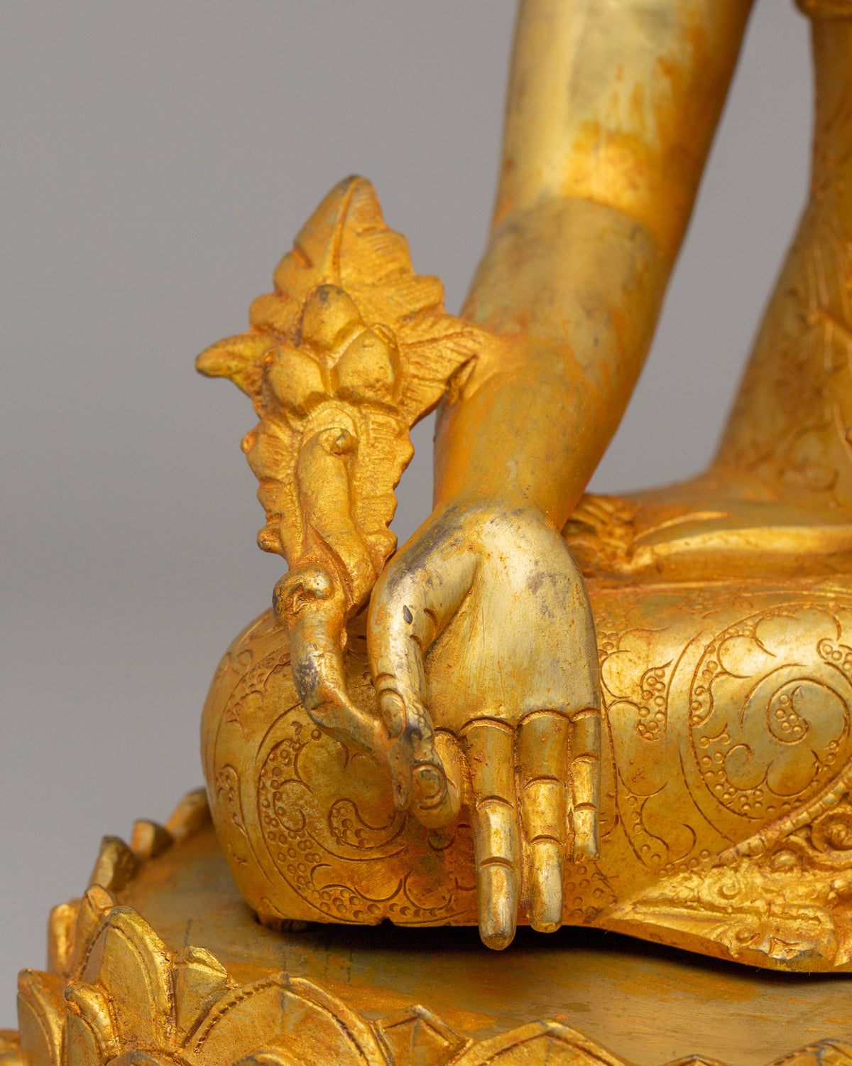 Divine Medicine Buddha Sculpture | Sacred Spiritual Art