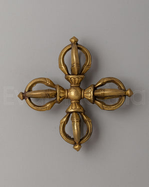 Handmade Buddhist Vishwo Vajra | Symbol of Cosmic Protection