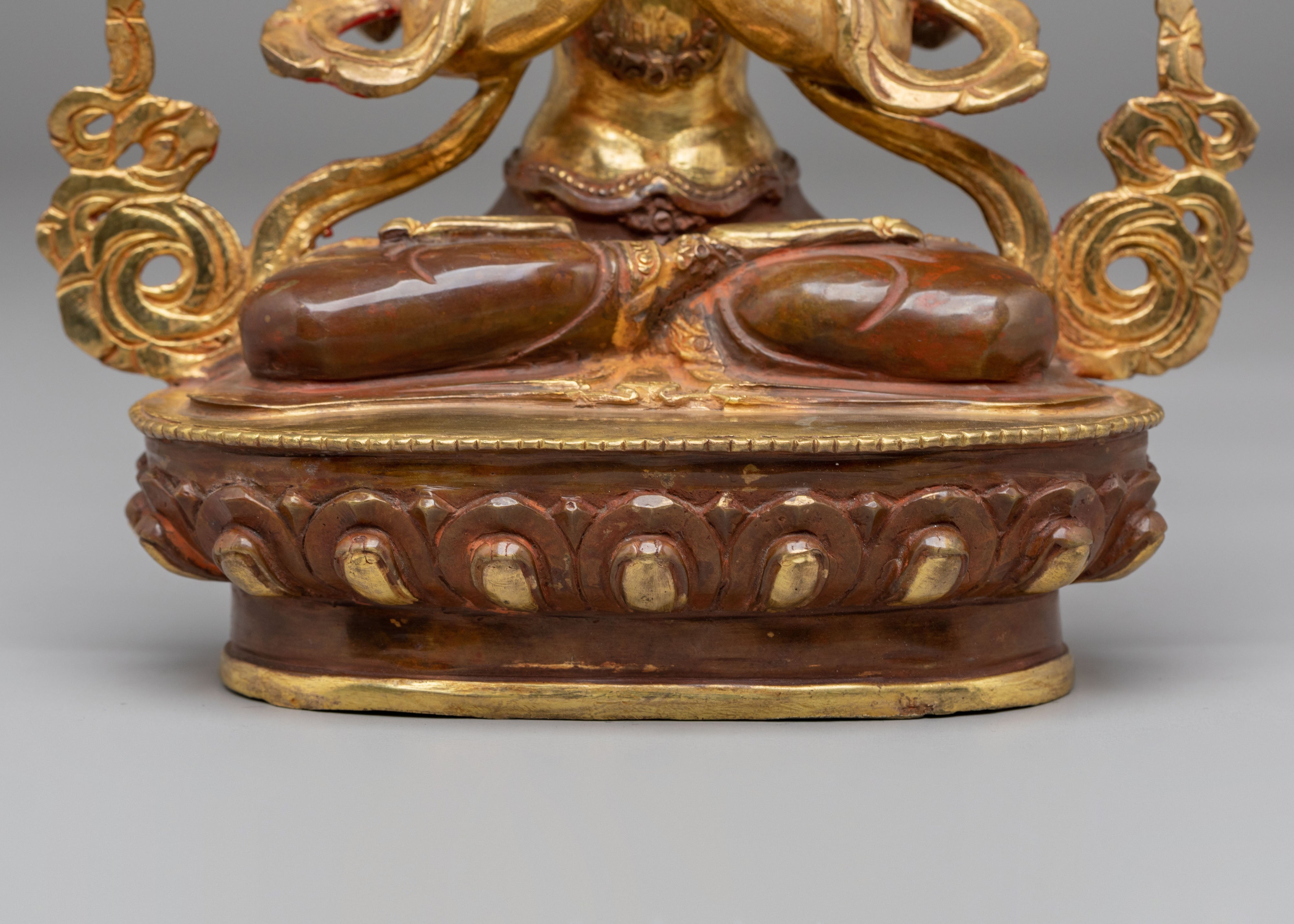 Handmade Avalokiteshvara Bodhisattva Statue | Tibetan Chenrezig Sculpture