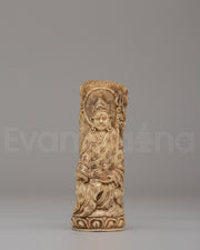 Sacred Guru Rinpoche Bone Sculpture
