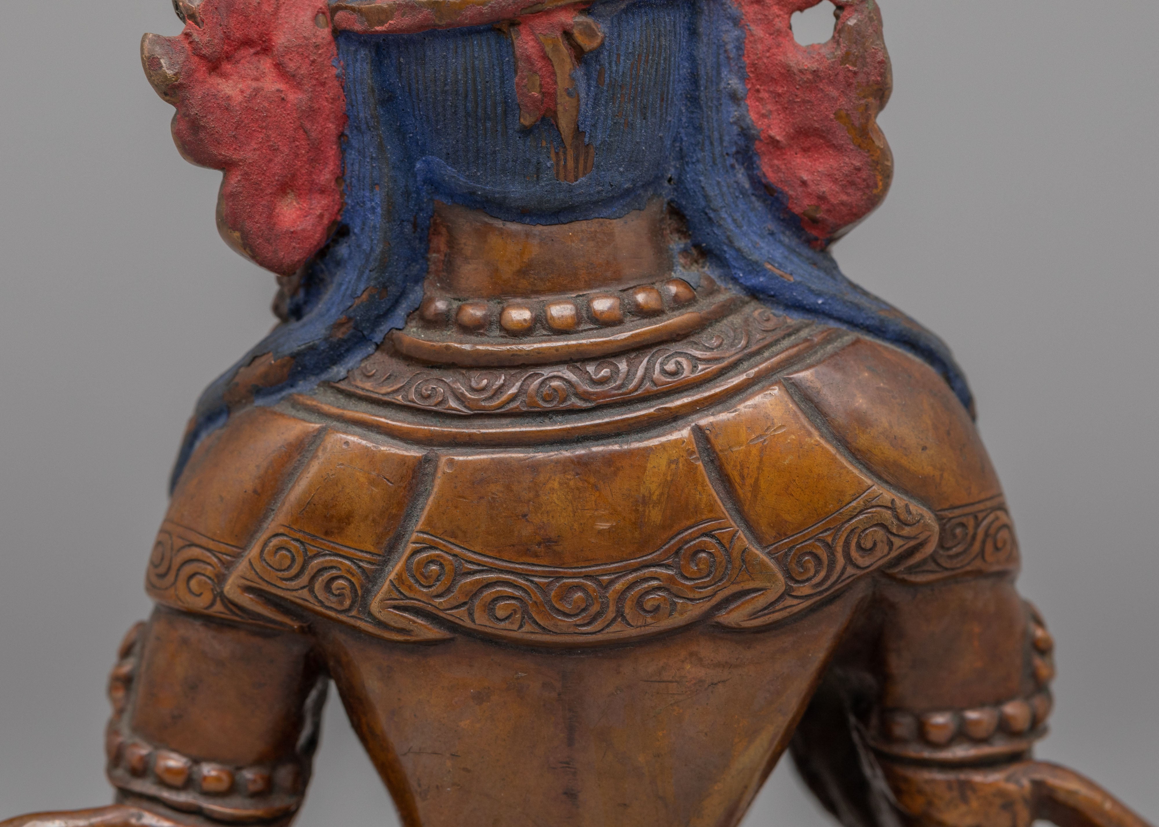 Ceremonial Vajrasattva Statue | Symbol of Purification and Spiritual Transformation
