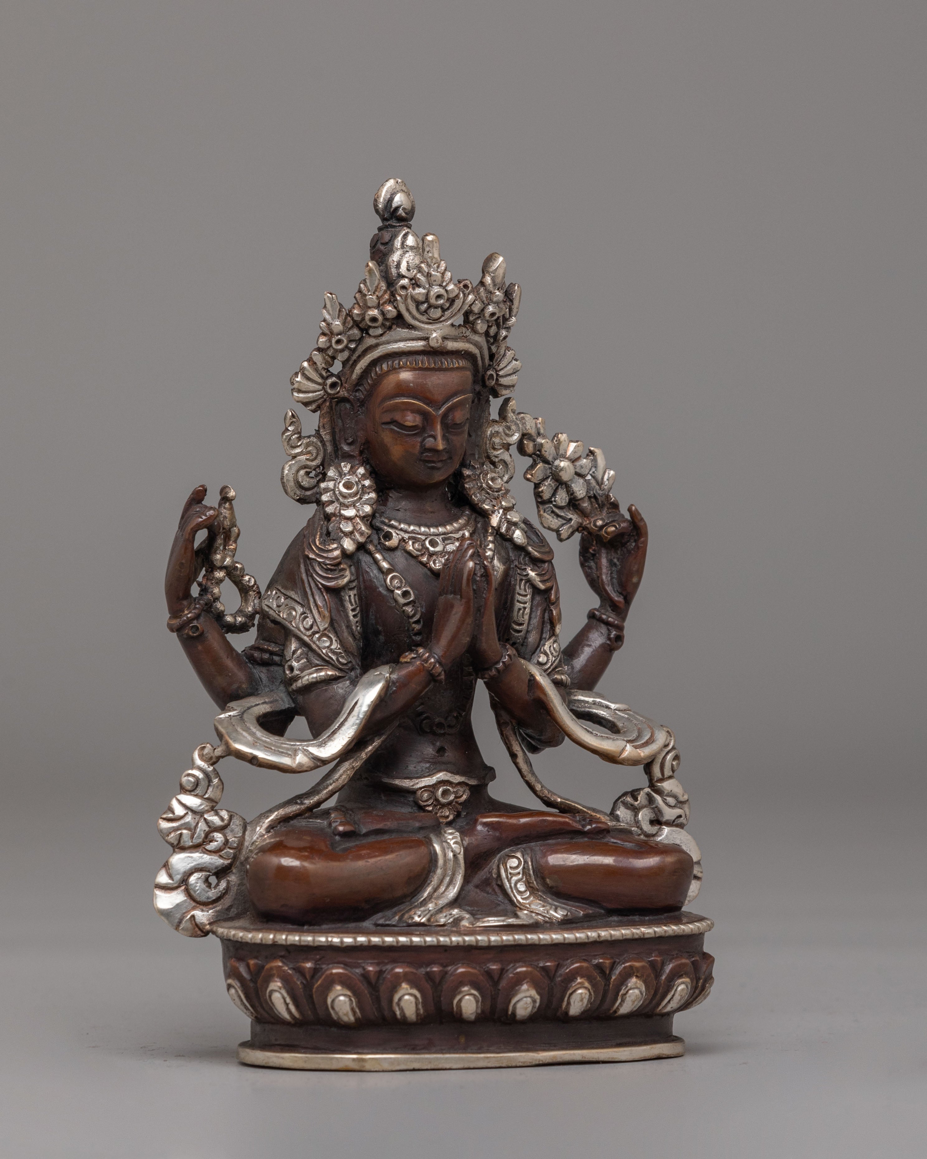 Four Arm Chenrezig Statue | Bodhisattva of Compassion