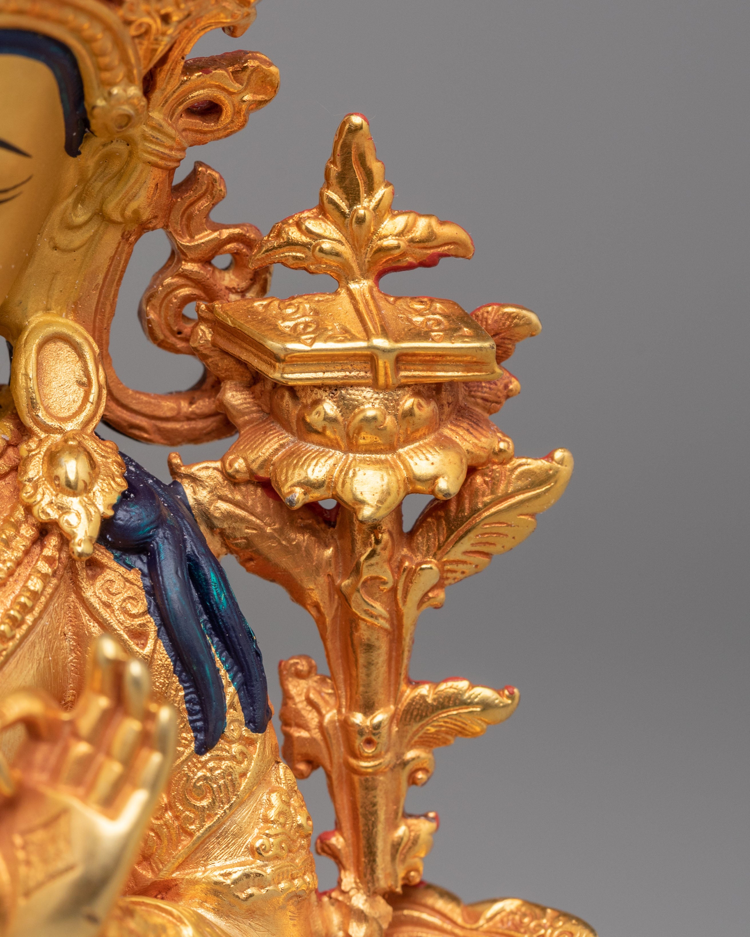 Machine Made Manjushri Figurine | Bodhisattva of Wisdom
