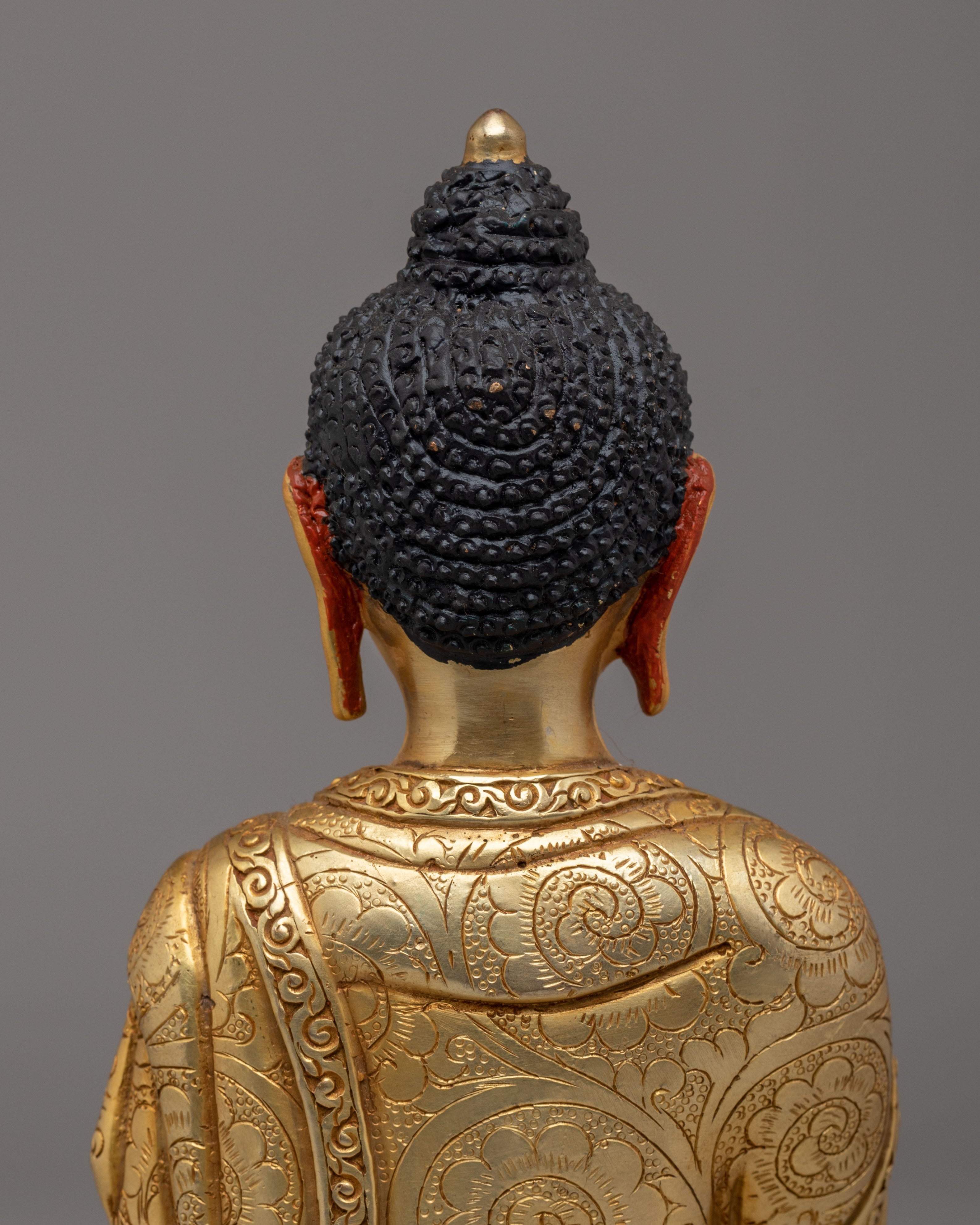 Sacred Altar Shakyamuni Buddha Statue | Tibetan Spiritual Decor