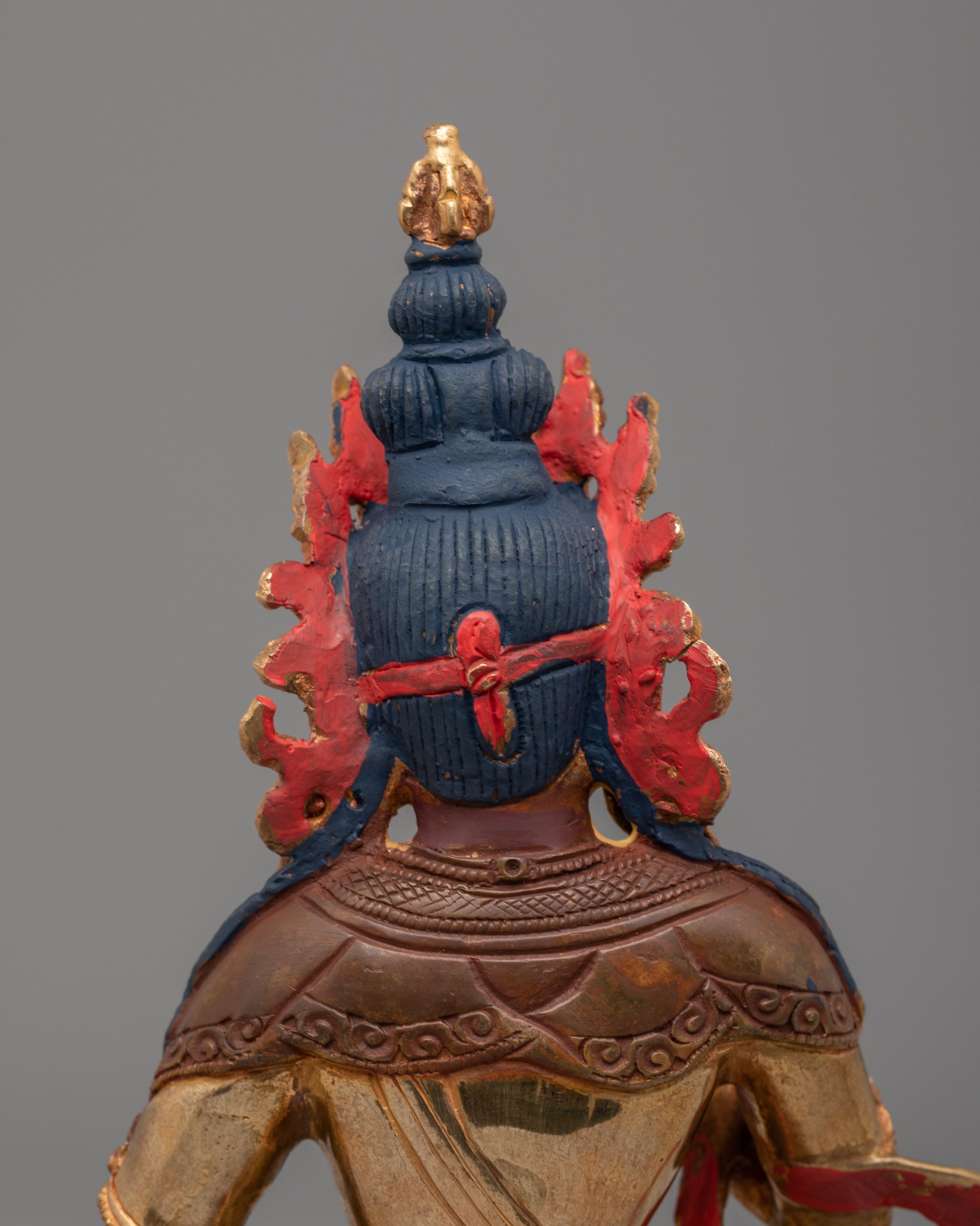 Handcrafted Purification Vajrasattva Statue | Tibetan Buddha Figurine for Meditation