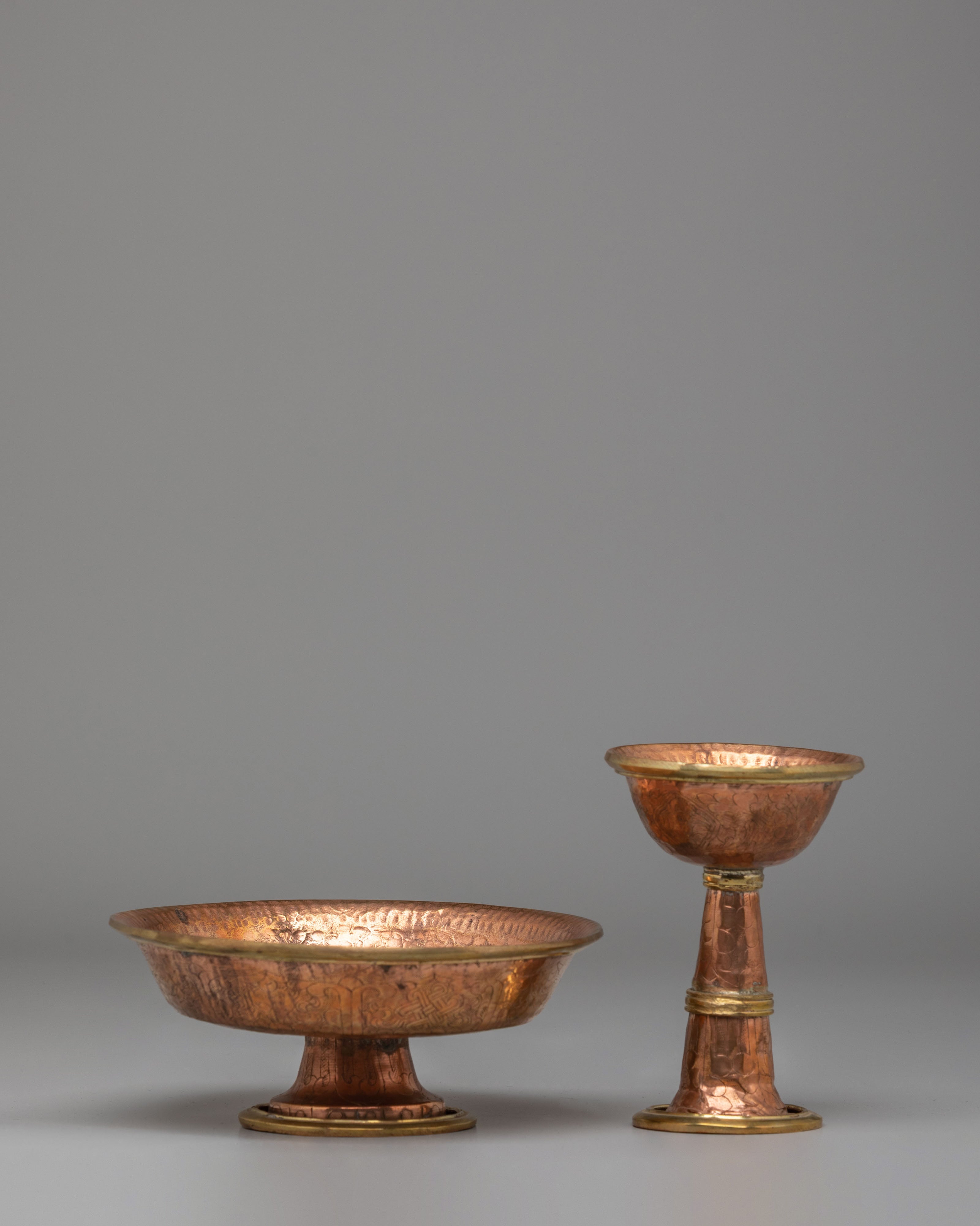 Serkyem Offering Bowl Set | Sacred Altar Decor for Offerings