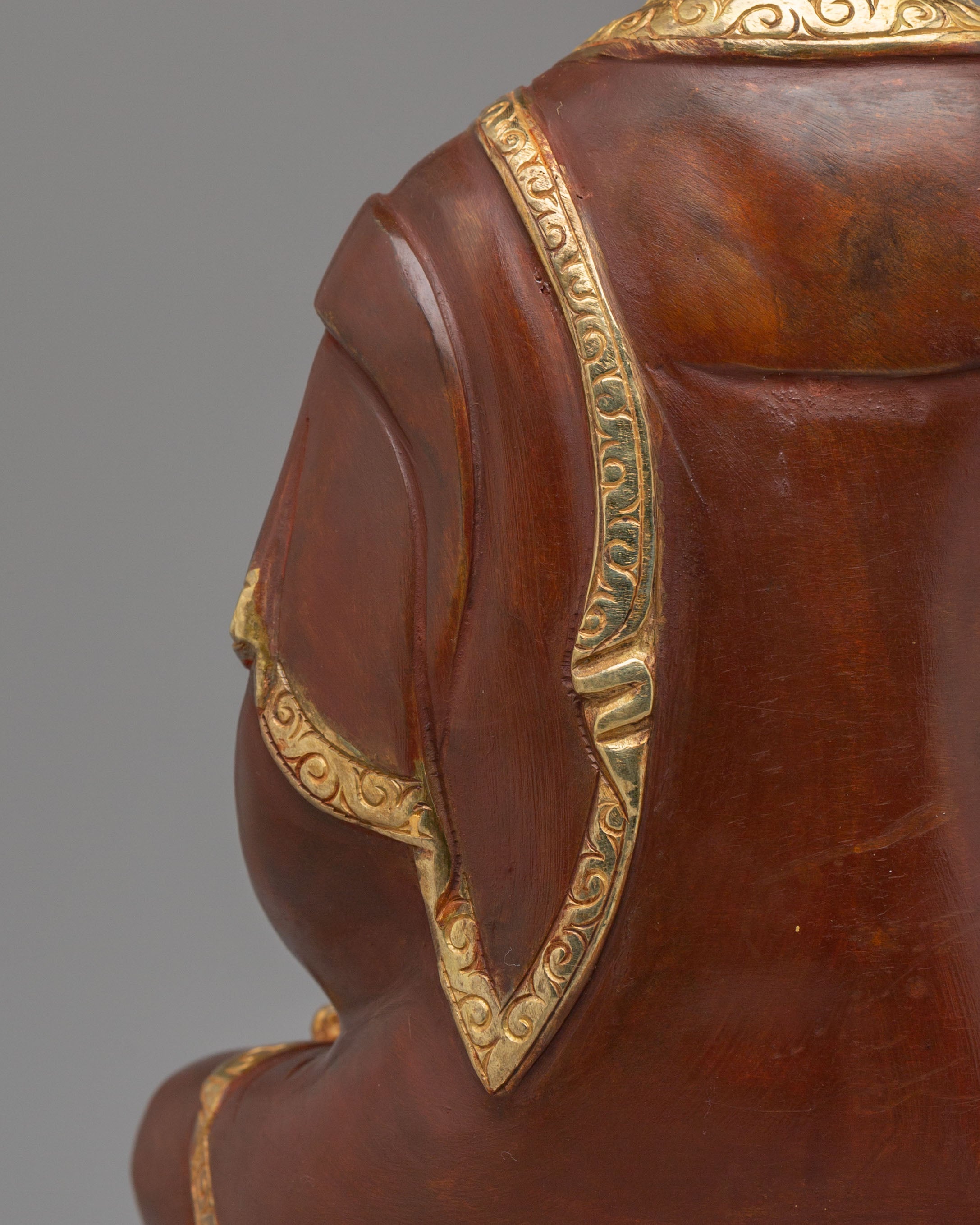 Infinite Light Amitabha Buddha Statue | Gold Plated Meditation Altar Decor