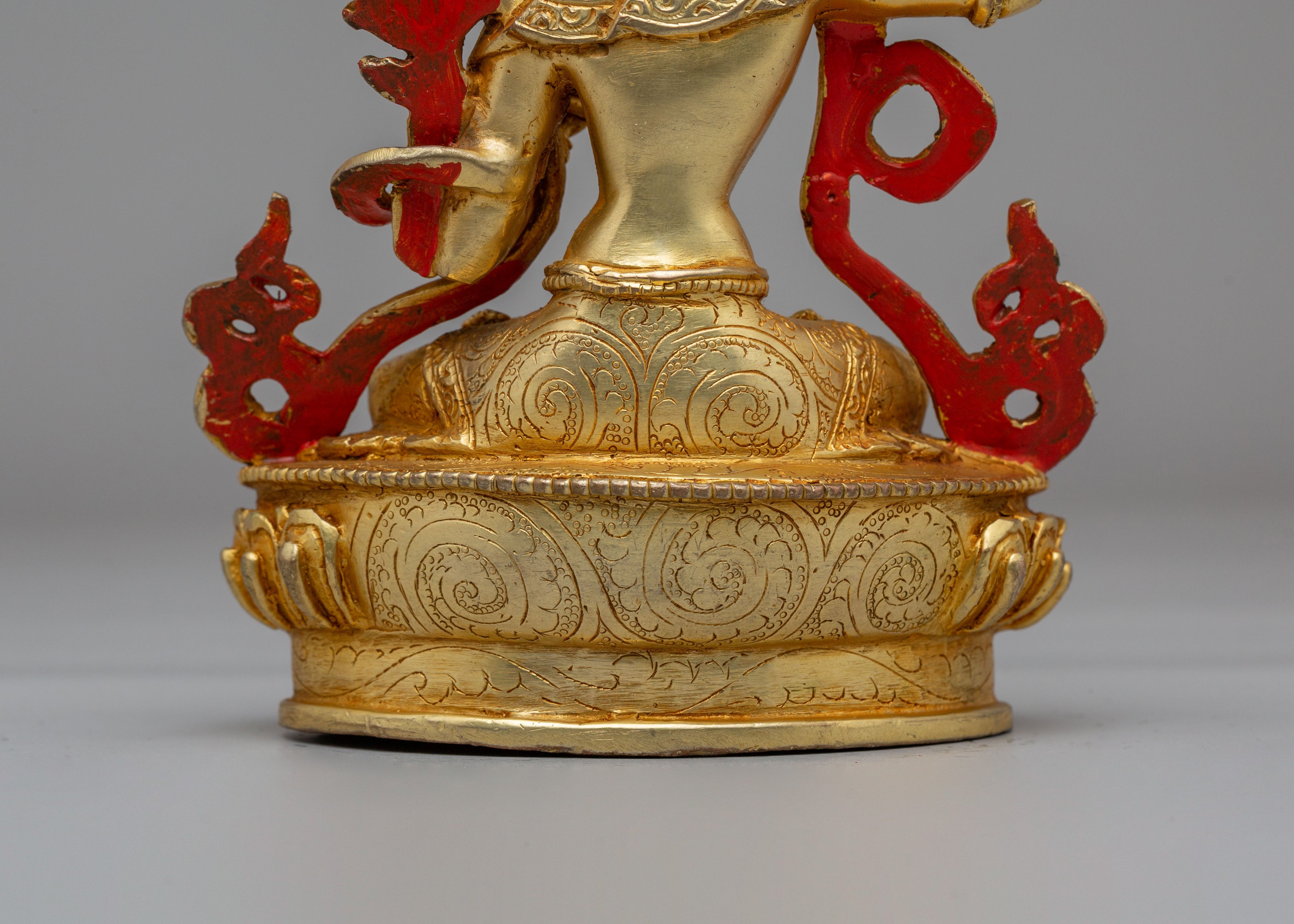 Sacred Bodhisattva Manjushri Statue | Wisdom Sculpture