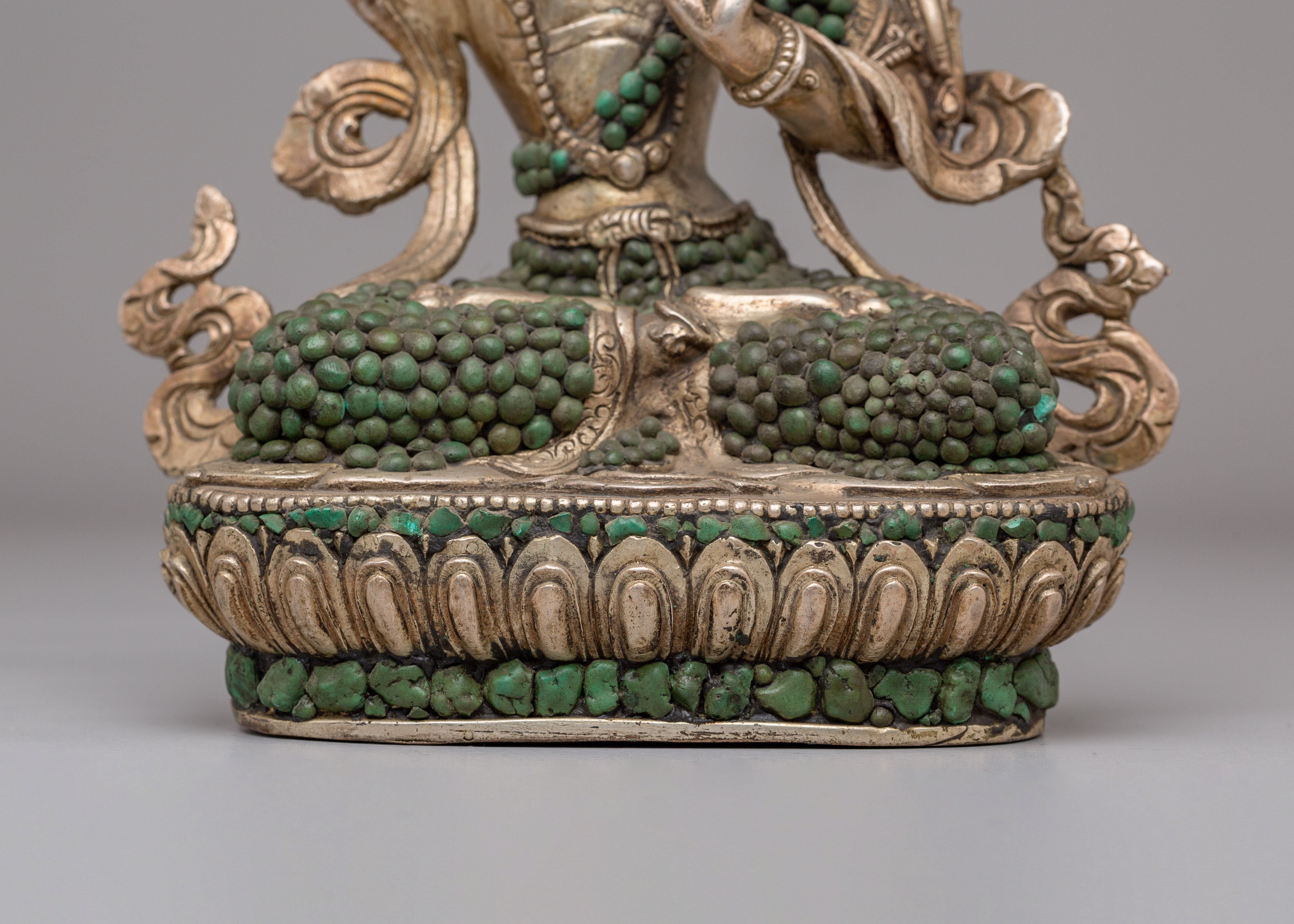 Manjushri Handcrafted Buddhist Statue | Embodiment of Wisdom