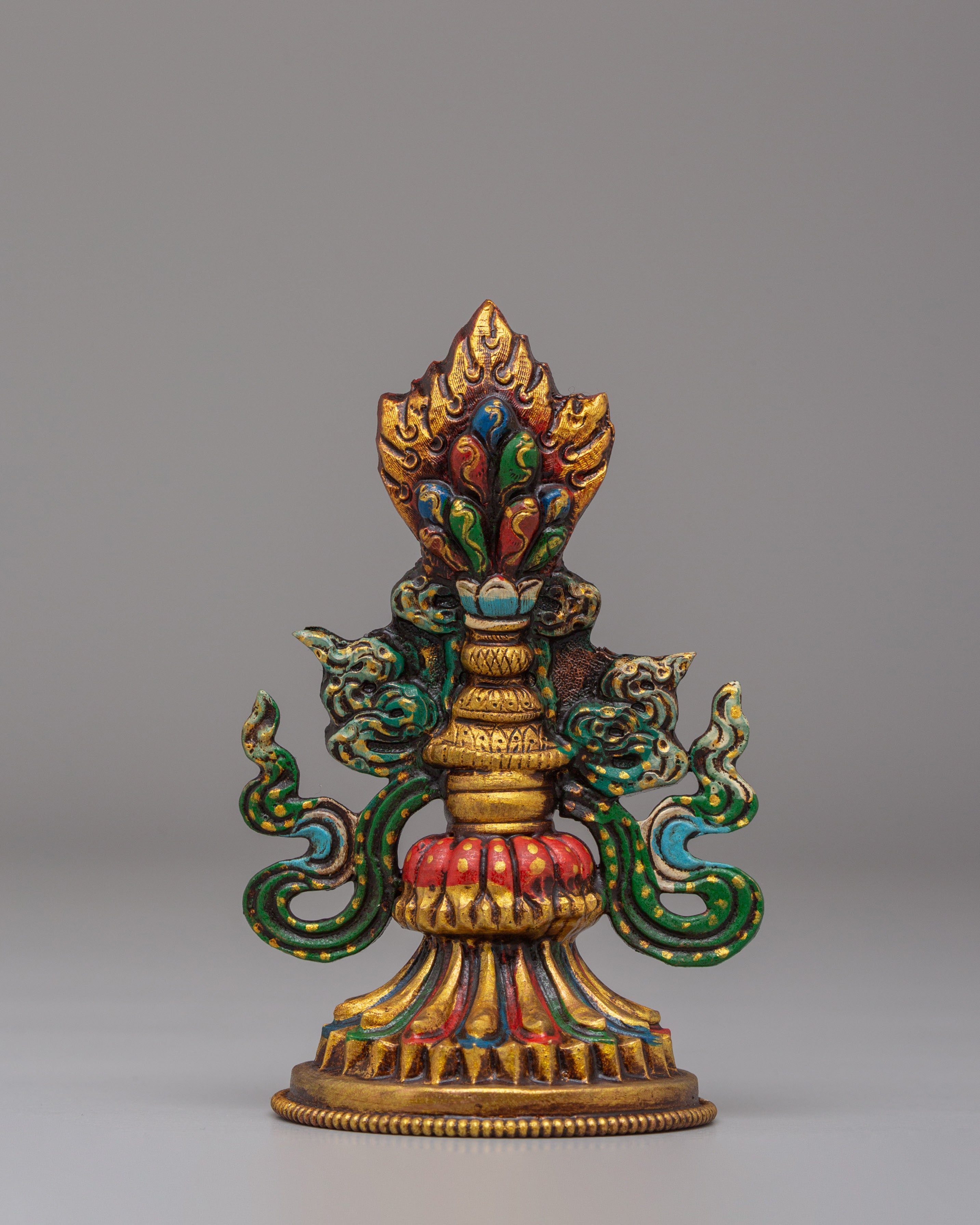Tibetan King Chakravartin Possessions | Handcrafted Spiritual Decor
