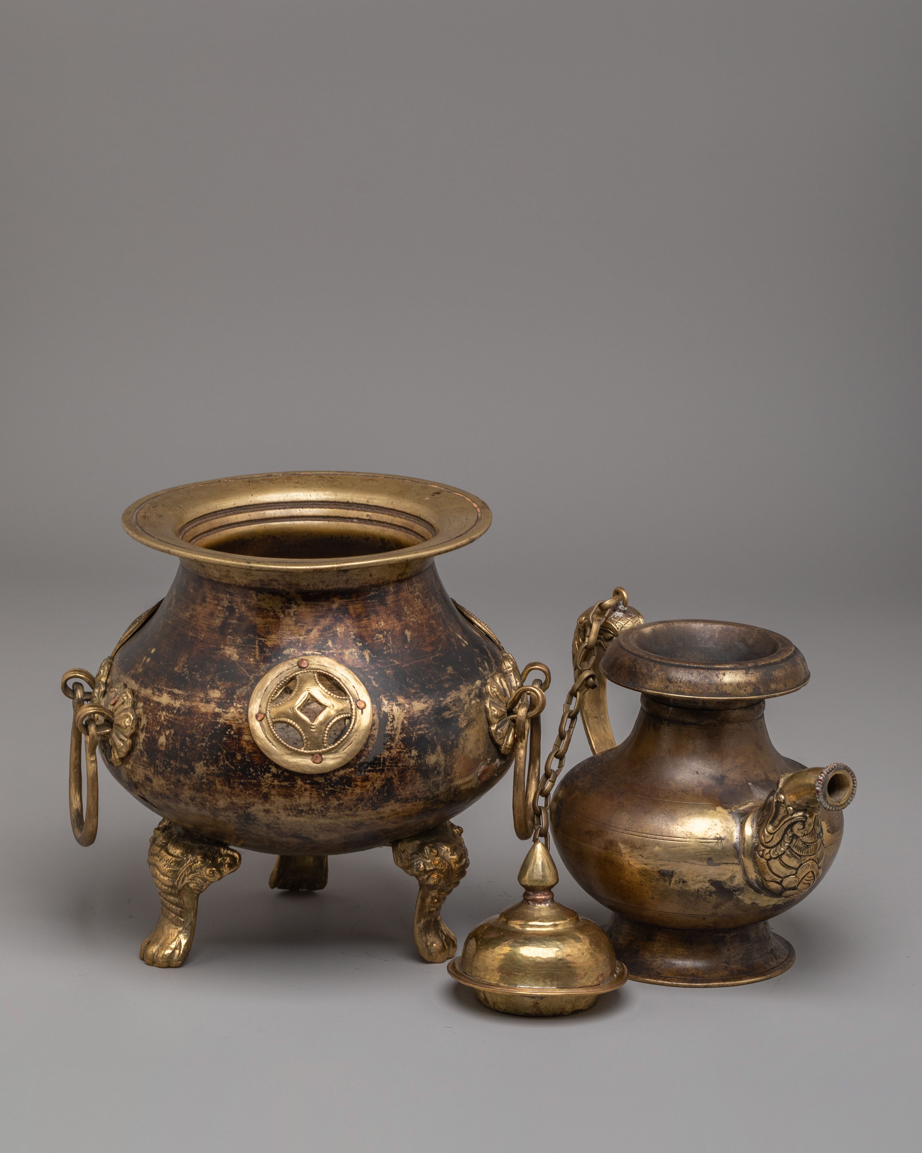 Vajrayana Offering Incense Burner | Buddhist Ritual Offering Tool