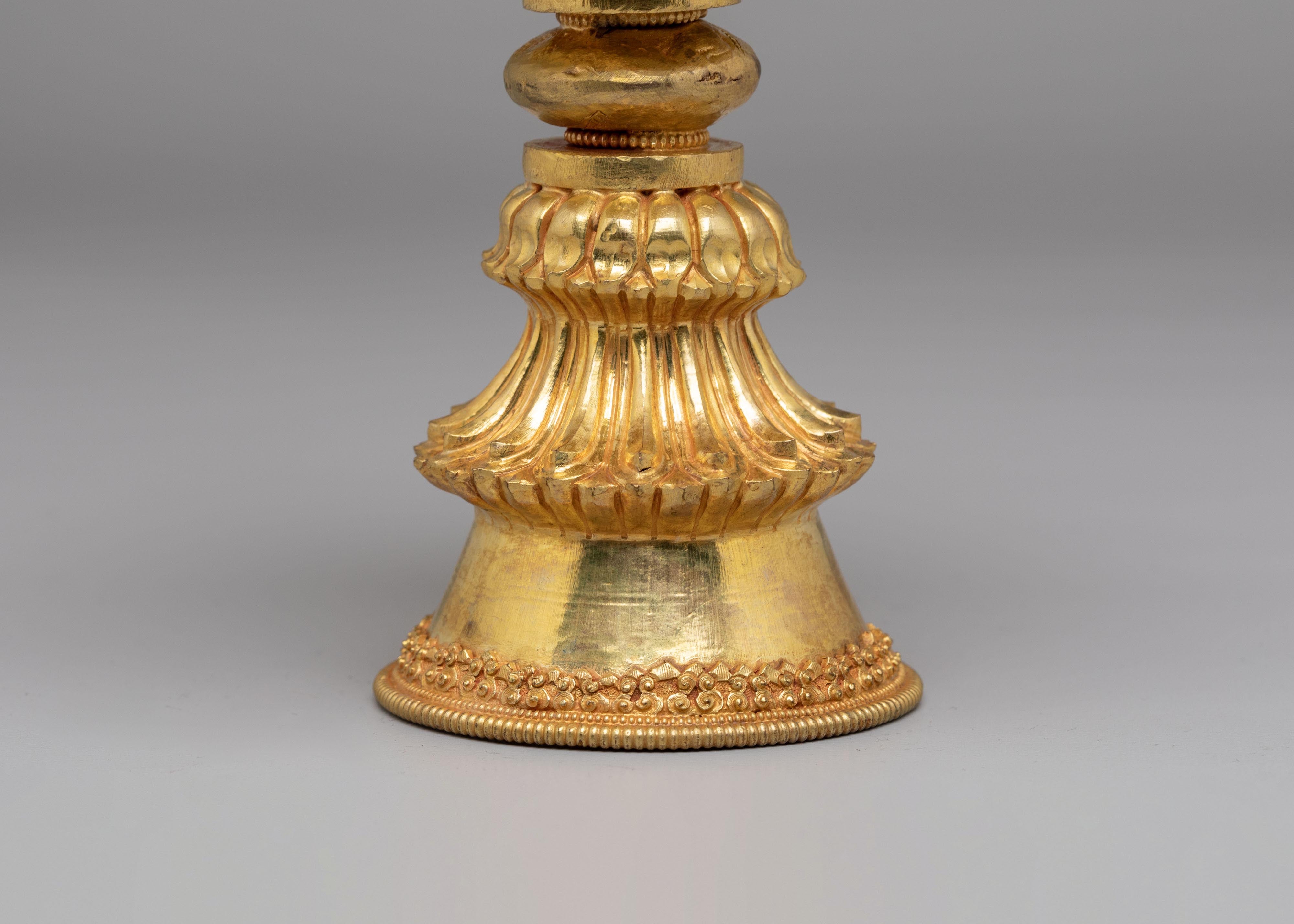 Handcrafted Ritual Butter Lamp | Offerings & Altar Decor