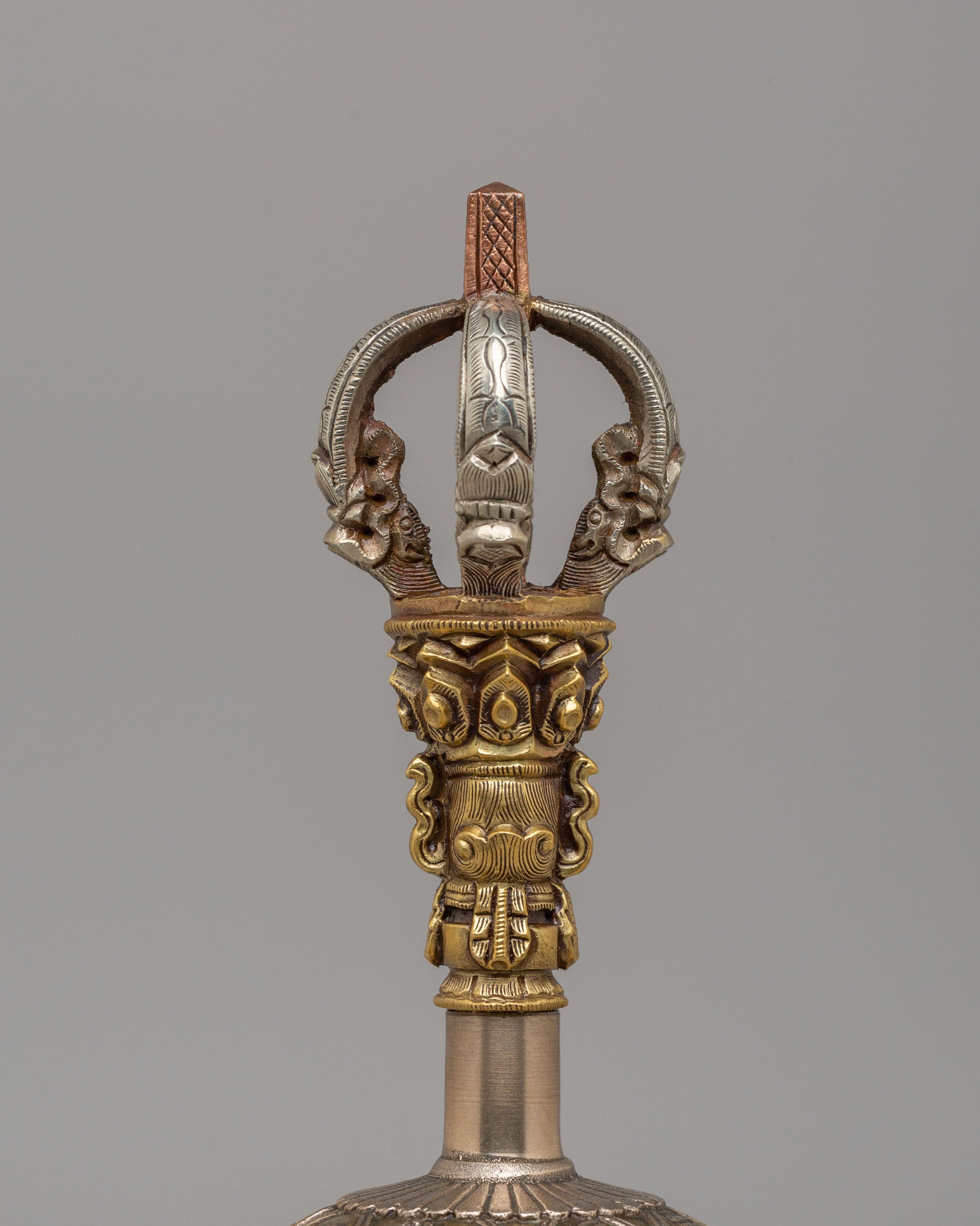 Handcrafted Vajra and Bell Set | Meditation and Prayer Tools