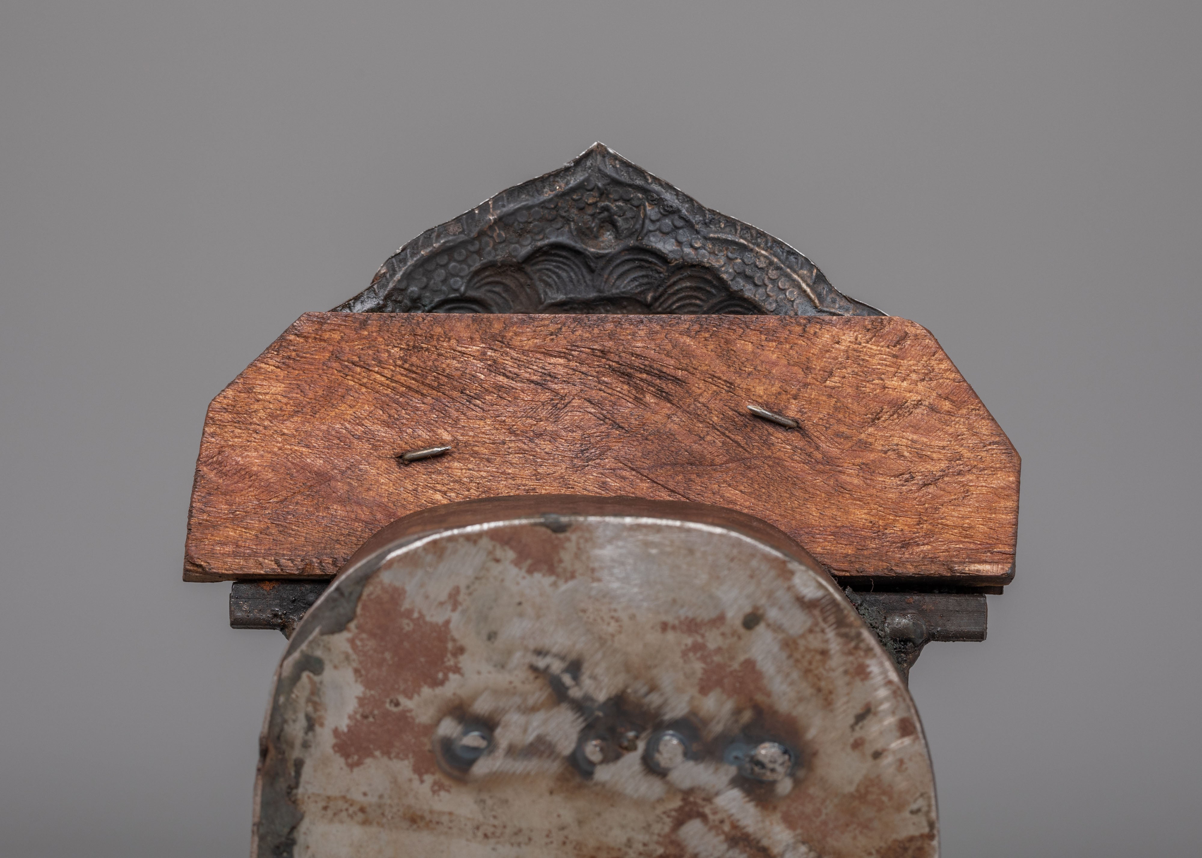 Himalayan Altar Box with Statue | Sacred Ritual Storage for Meditation