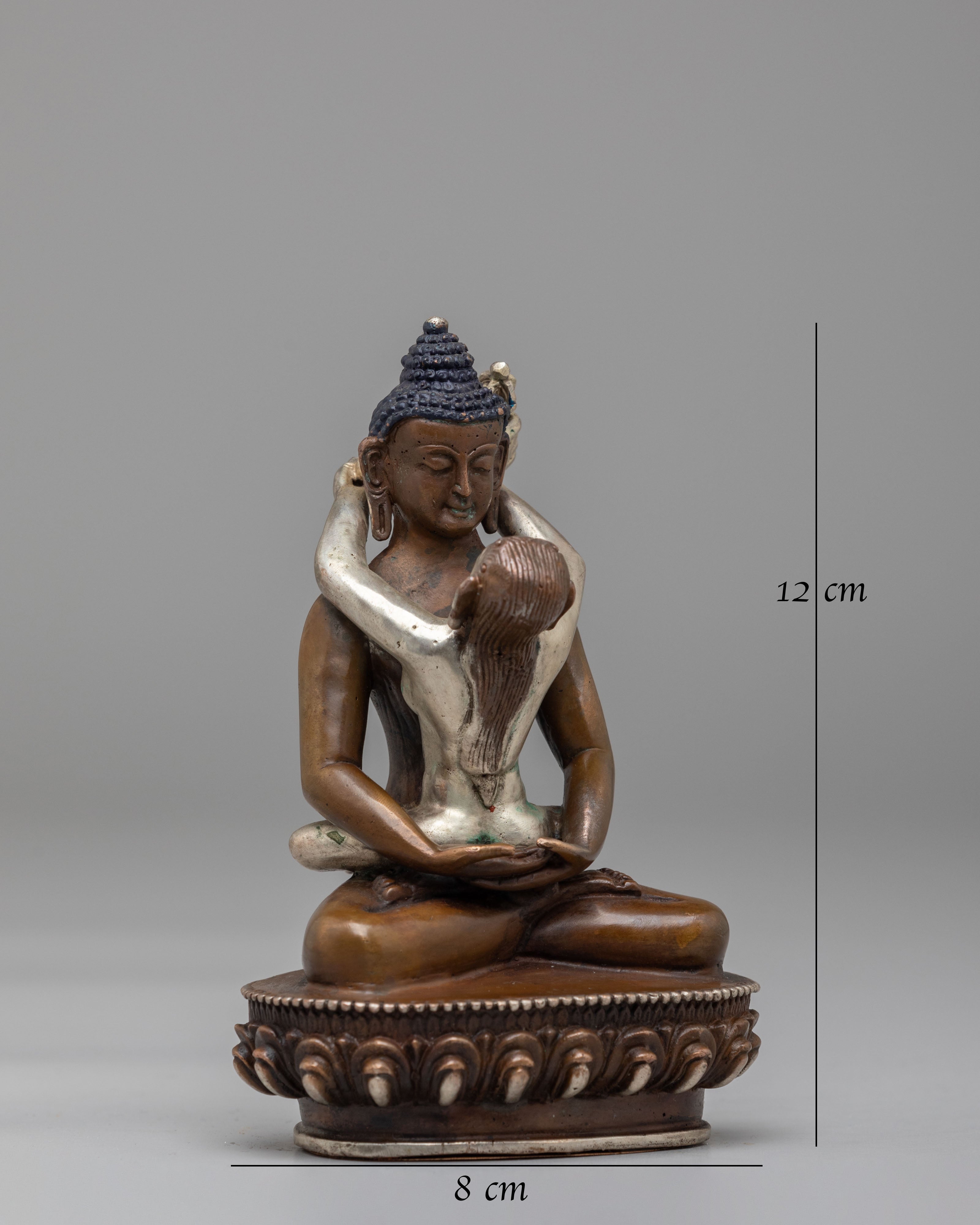 Sacred Tibetan Samantabhadra Sculpture | Symbol of Universal Wisdom