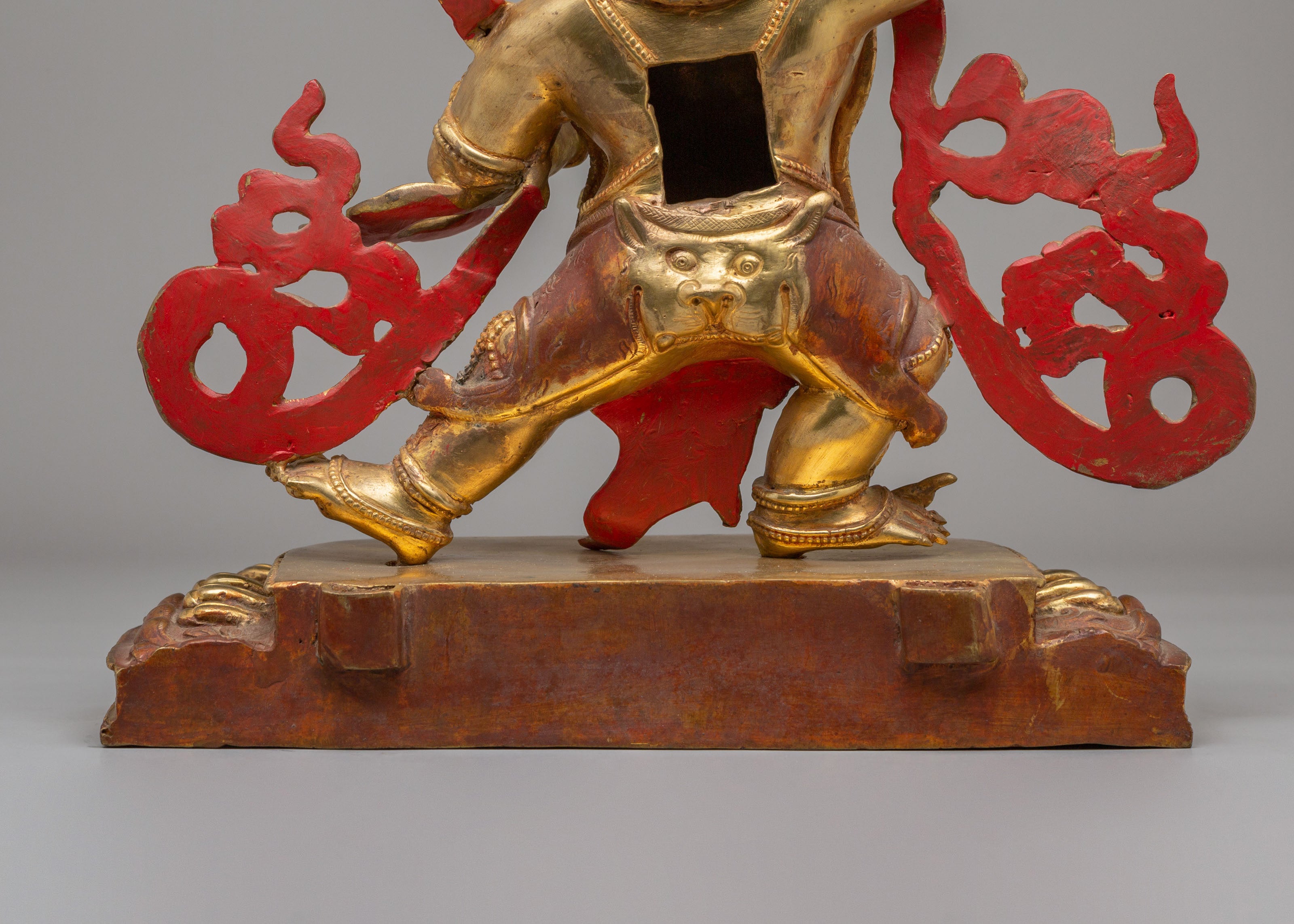 Traditional Vajrapani Spiritual Sculpture | Tibetan Buddha of Power
