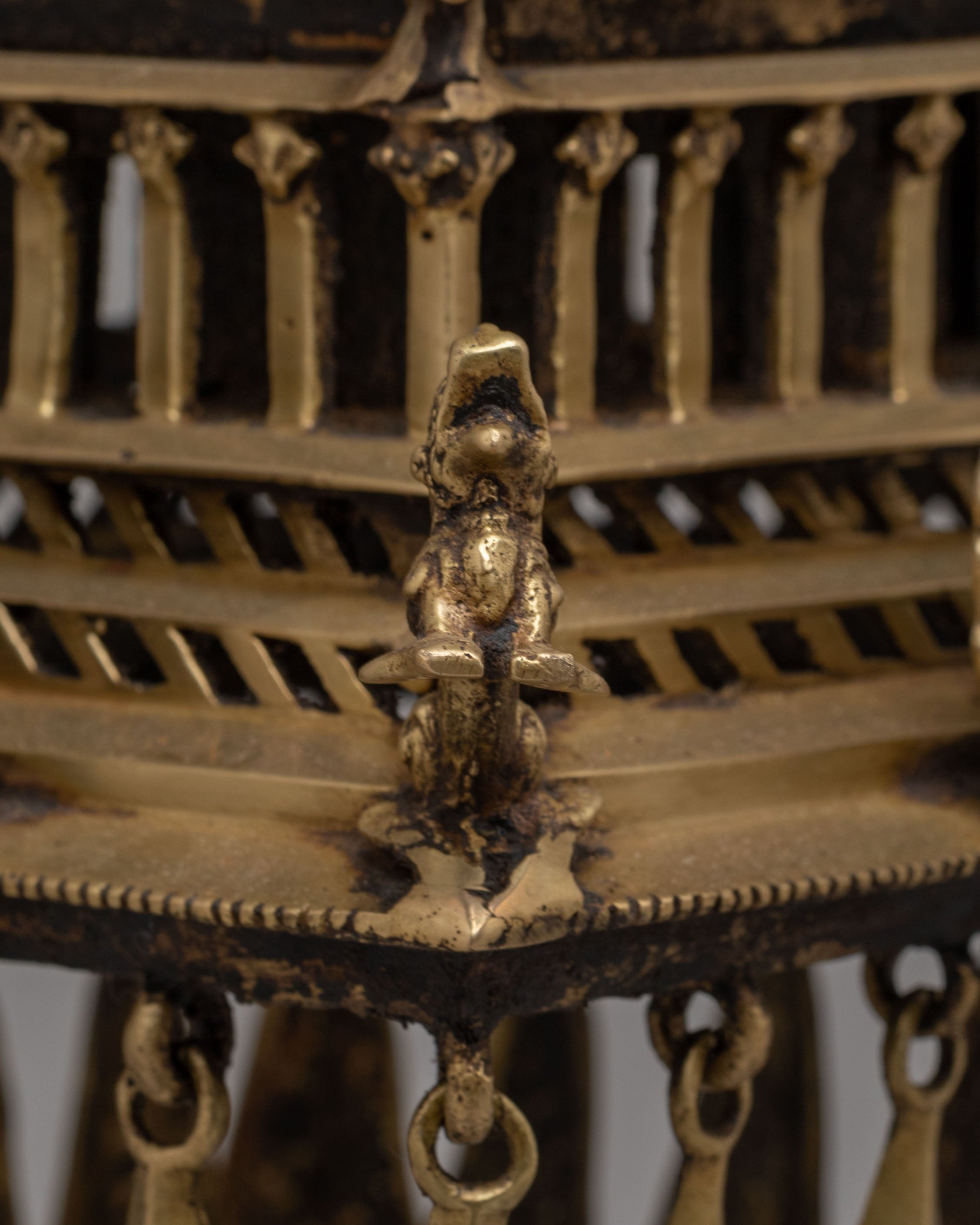 Handcrafted Hanging Stupa Dalucha | Tibetan Buddhist Decor