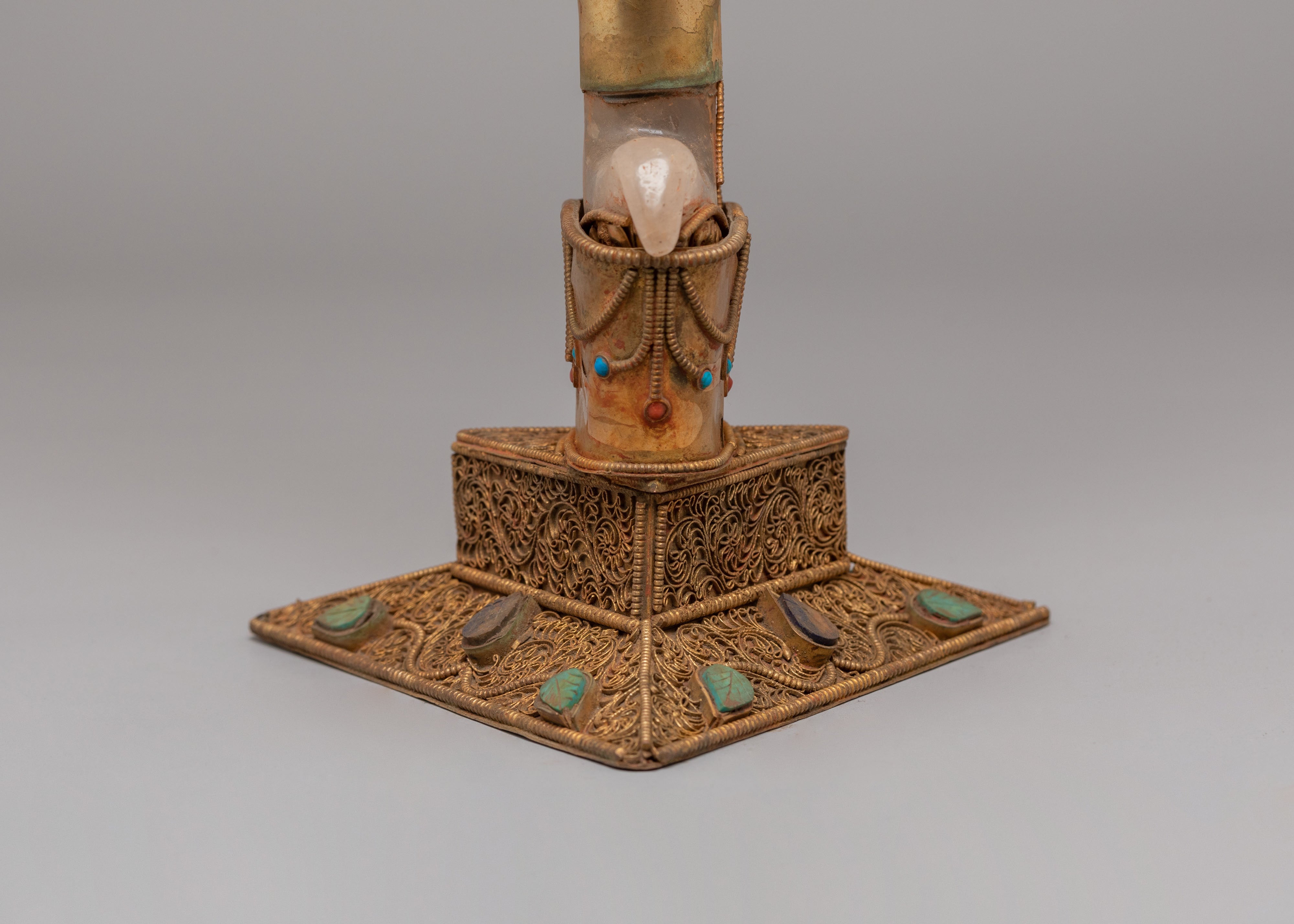 Sacred Skull Phurba For Ritual | A Symbol of Power & Transformation