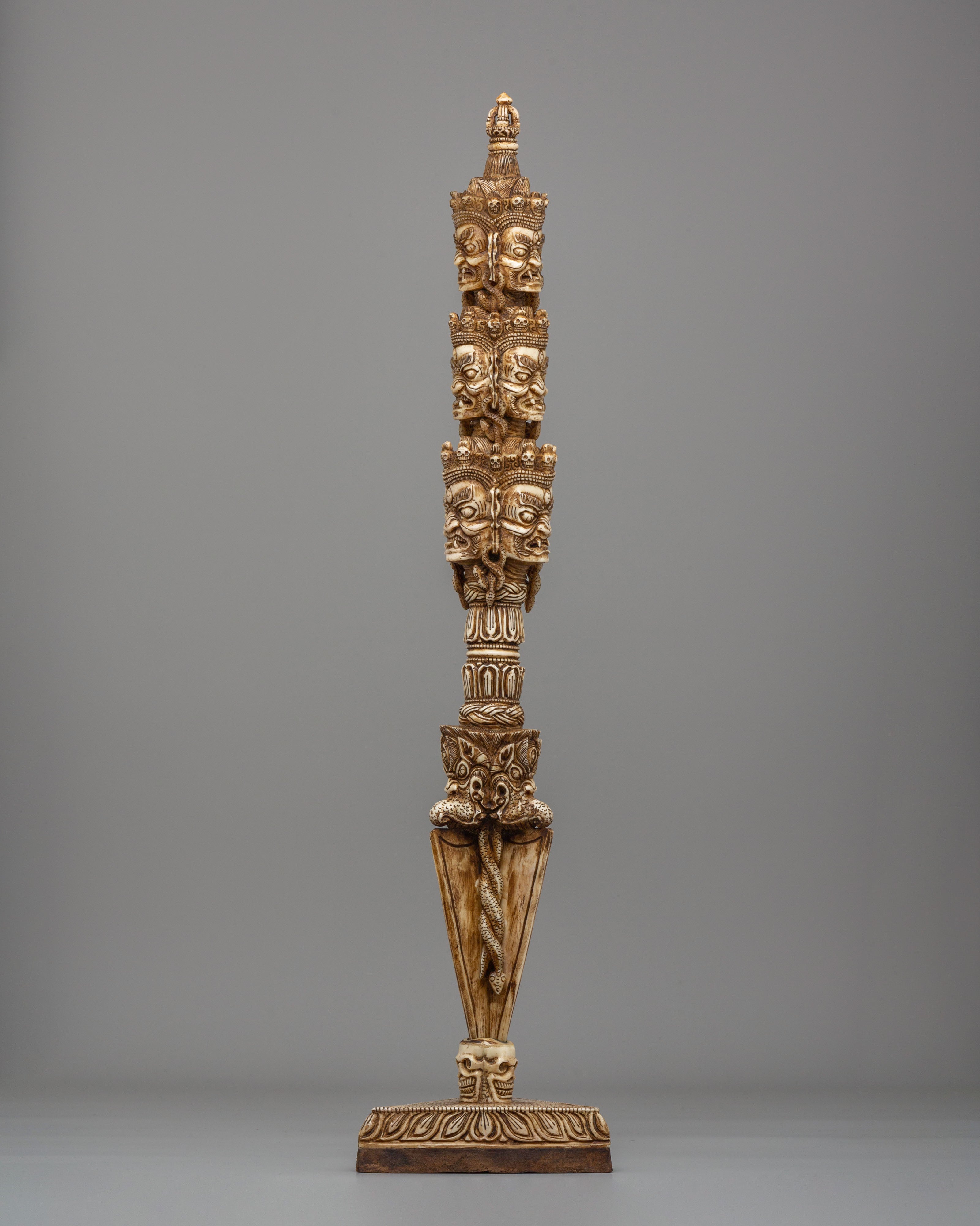 Traditional Tibetan Ritual Phurba | Sacred Buddhist Dagger