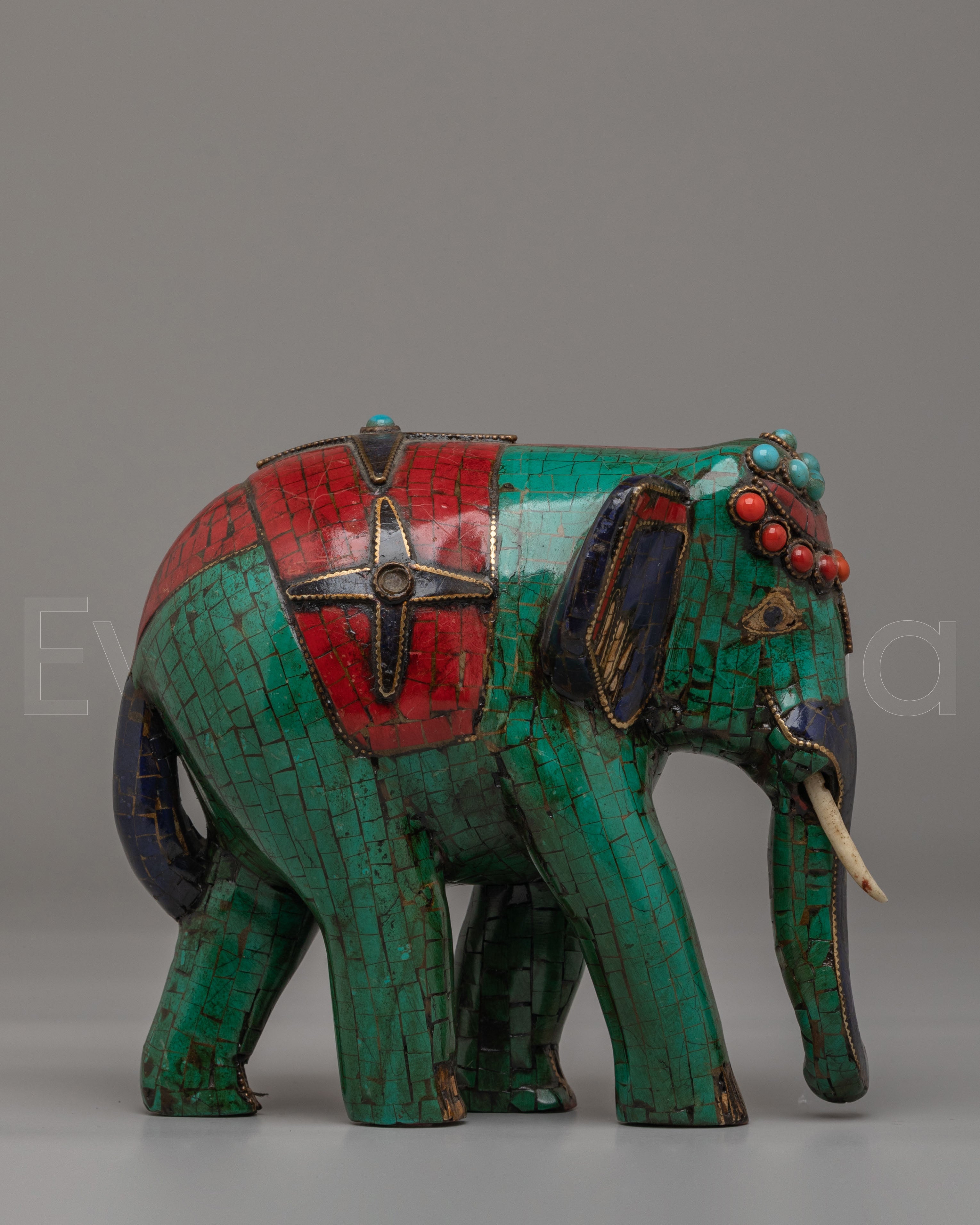 Tibetan Elephant for Decor