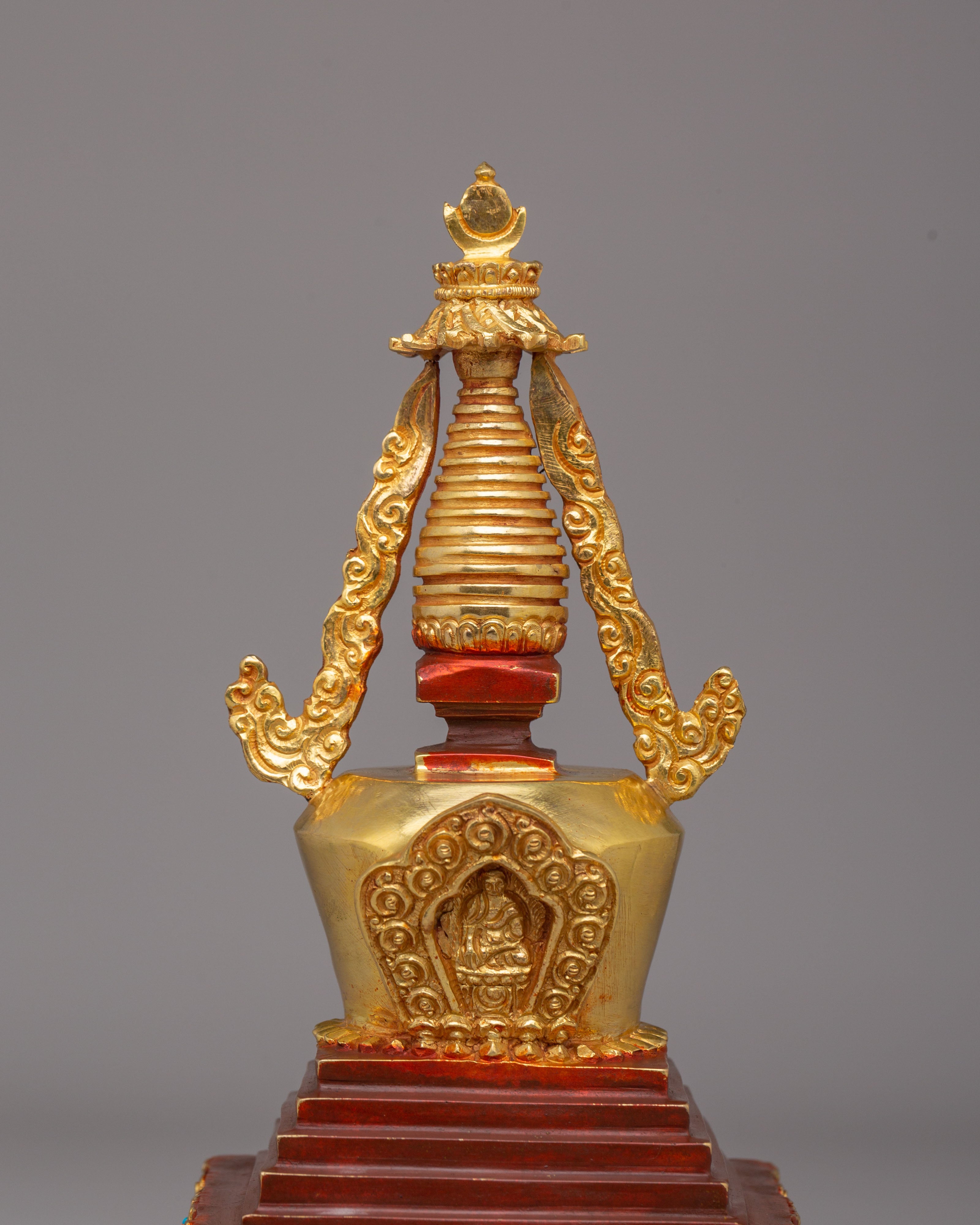 Handcrafted Enlightenment Jangchub Stupa | Symbol of Wisdom and Spiritual Awakening