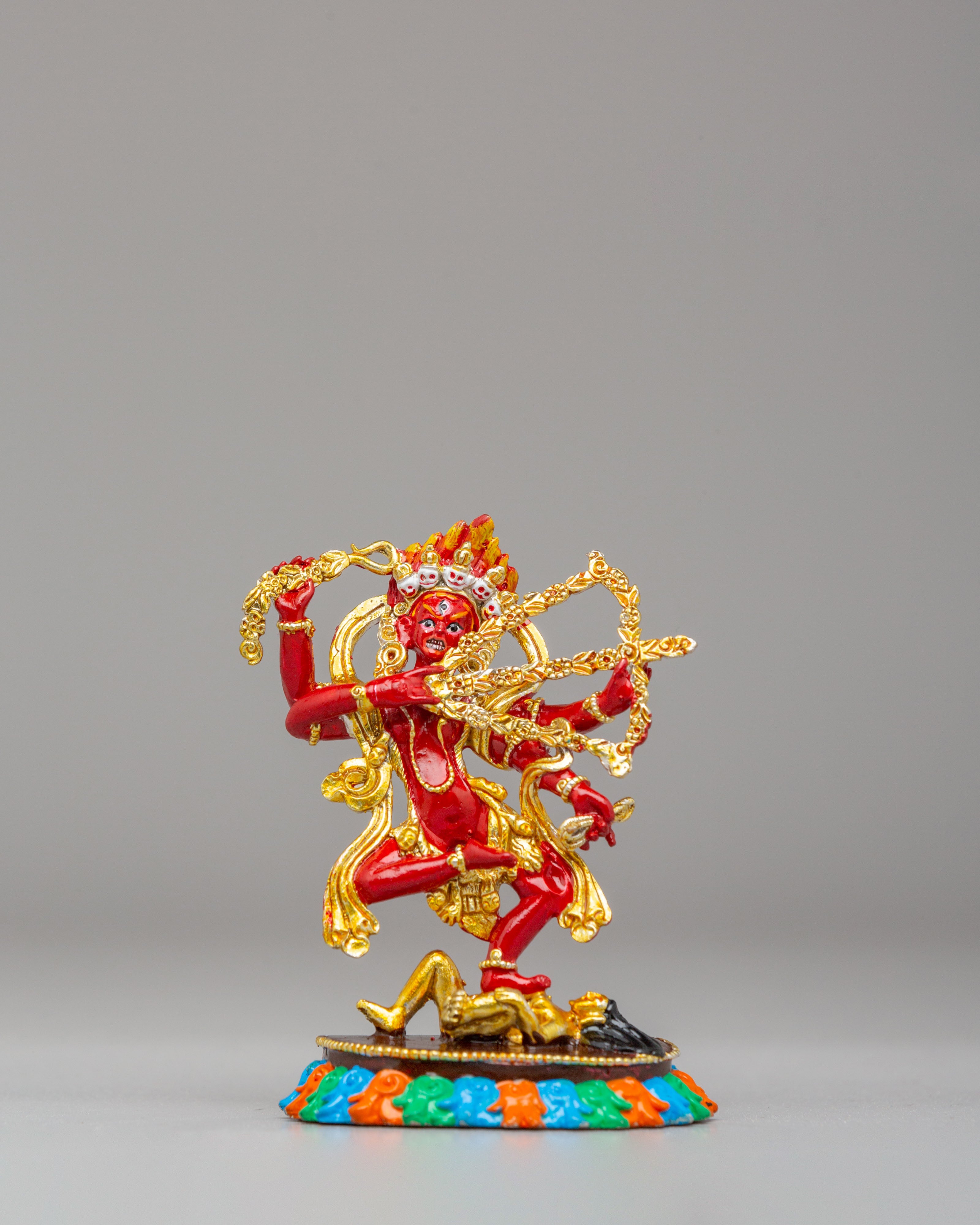 Handcrafted Dakini Statue Set | Tibetan Tantric Deity Figurines