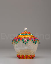 Handmade Decorative Crystal Rice Pot
