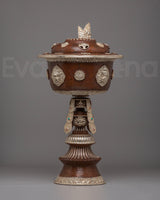 Sacred Tibetan Light Butter Lamp