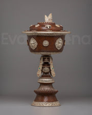 Sacred Tibetan Light Butter Lamp
