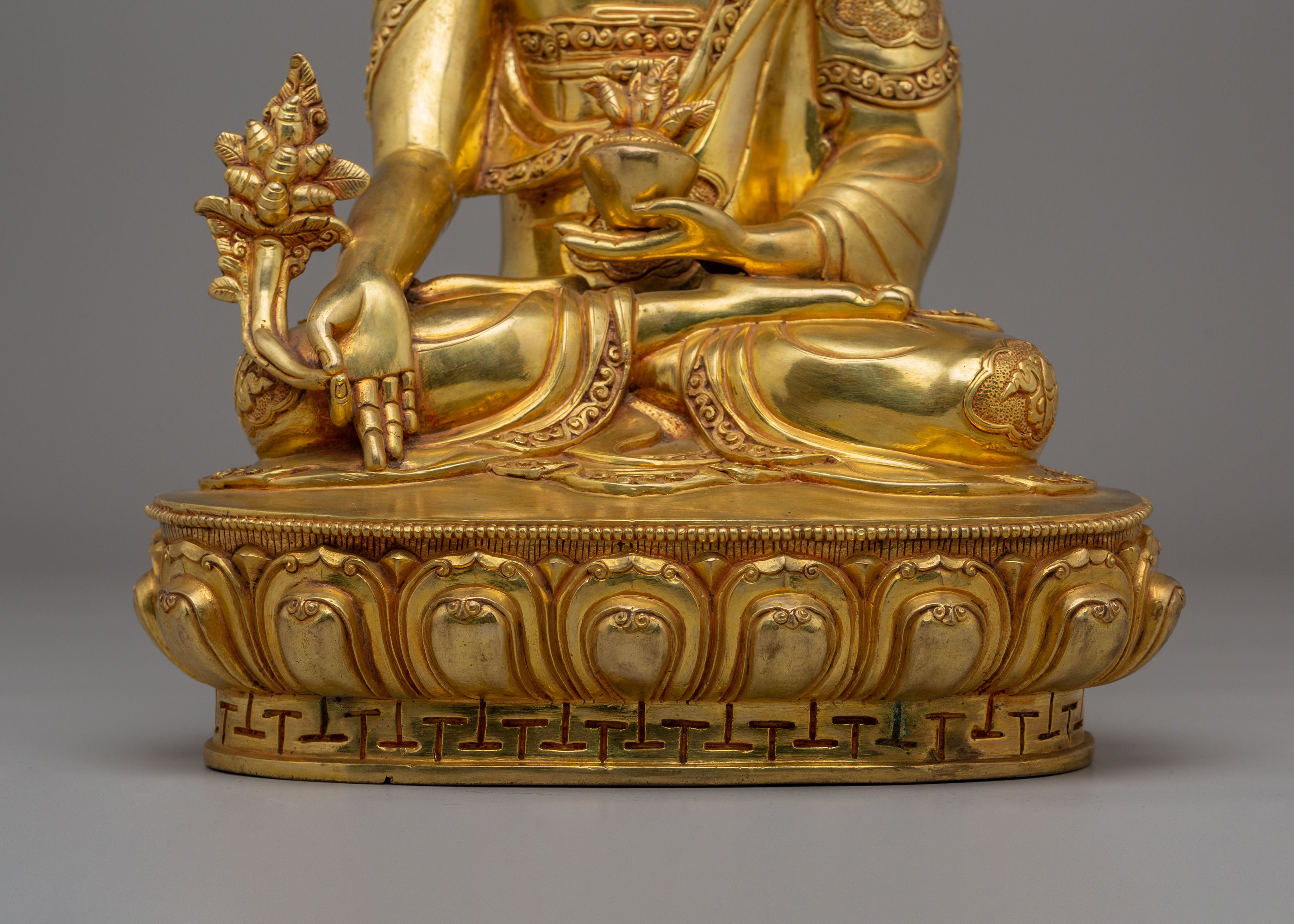 Handmade Healing Buddha Statue | Medicine Buddha Figurine