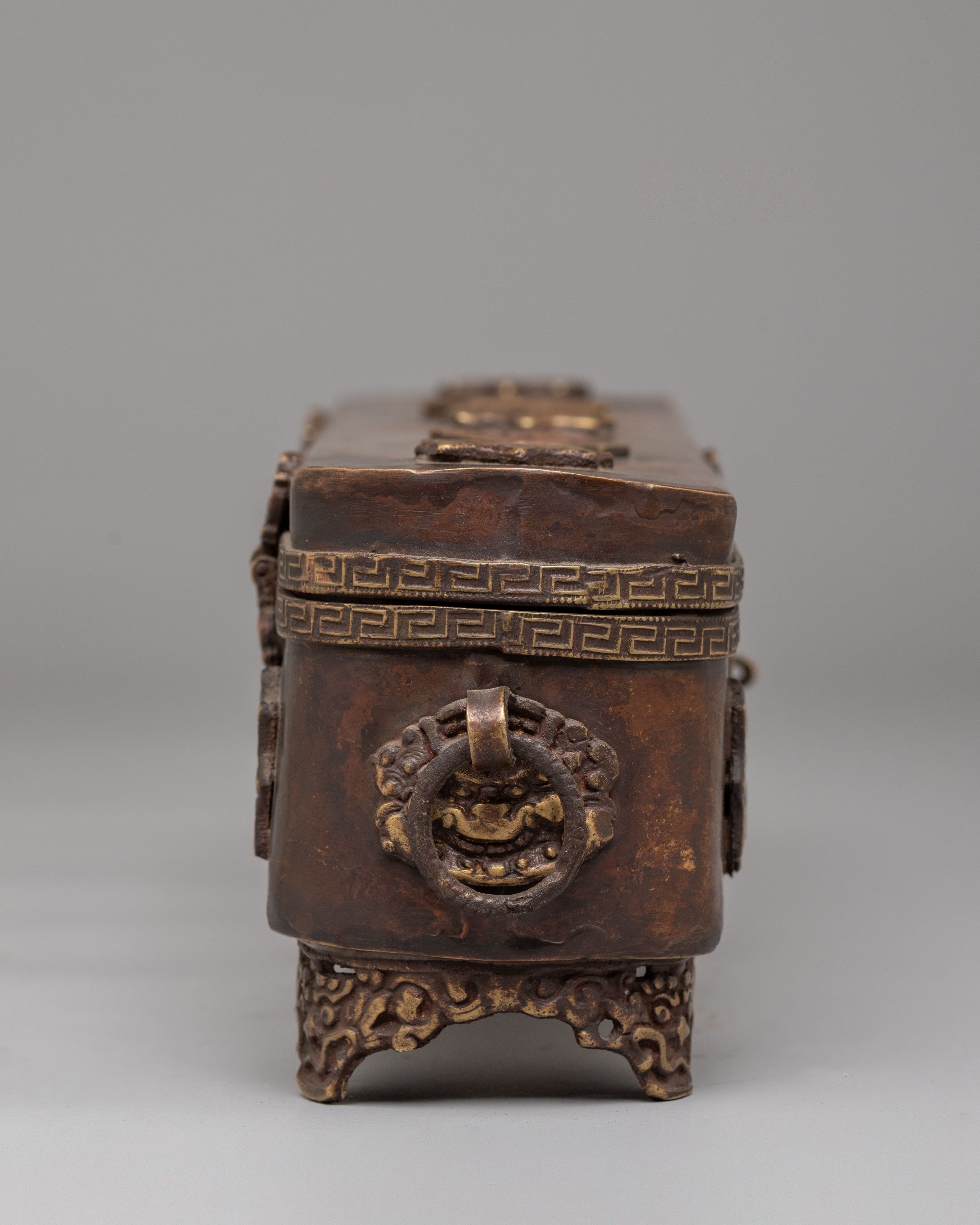 Traditional Tibetan Incense Box | Himalayan Altar Decor