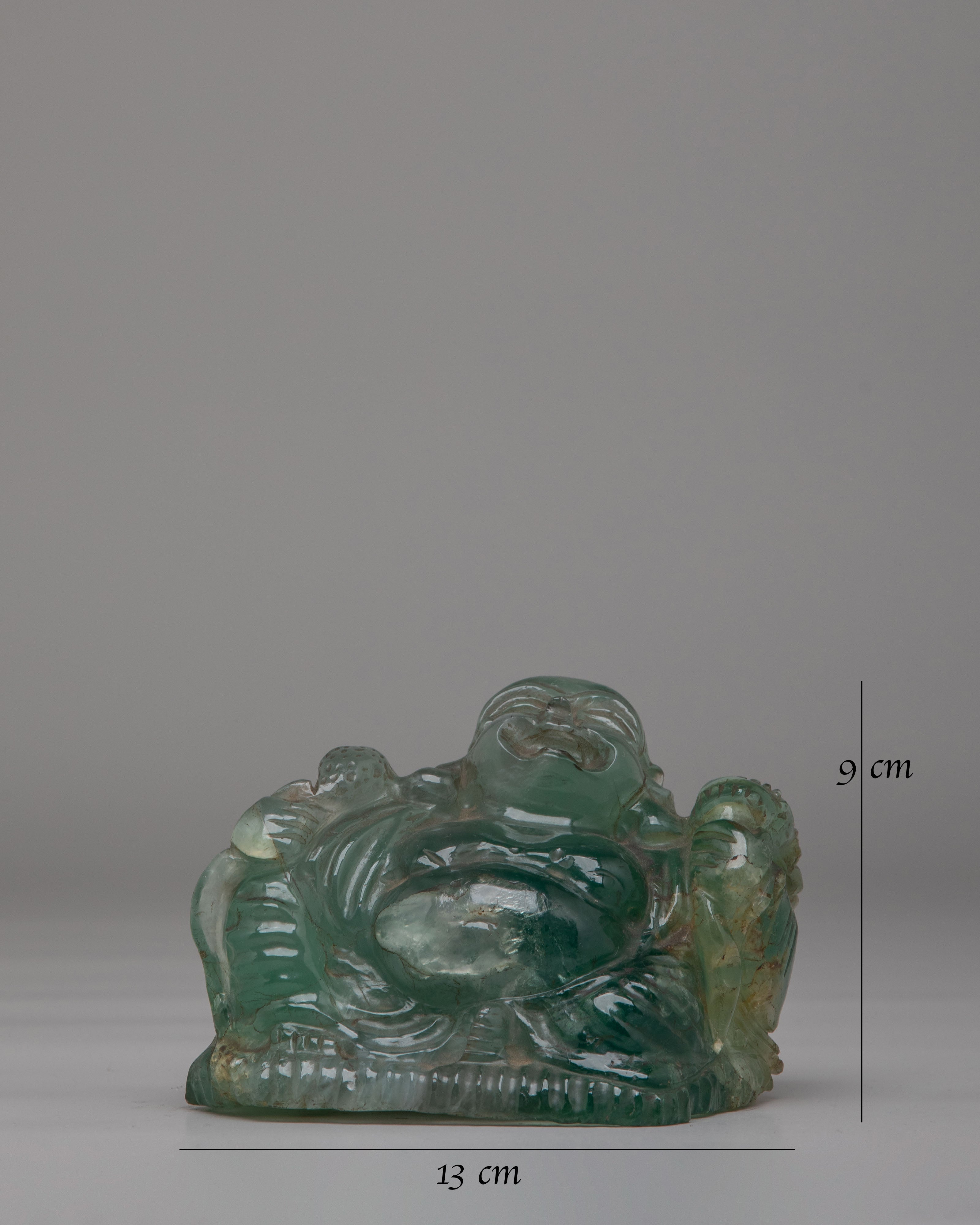 Traditional Laughing Buddha Statue | Spiritual Home Decor Statue