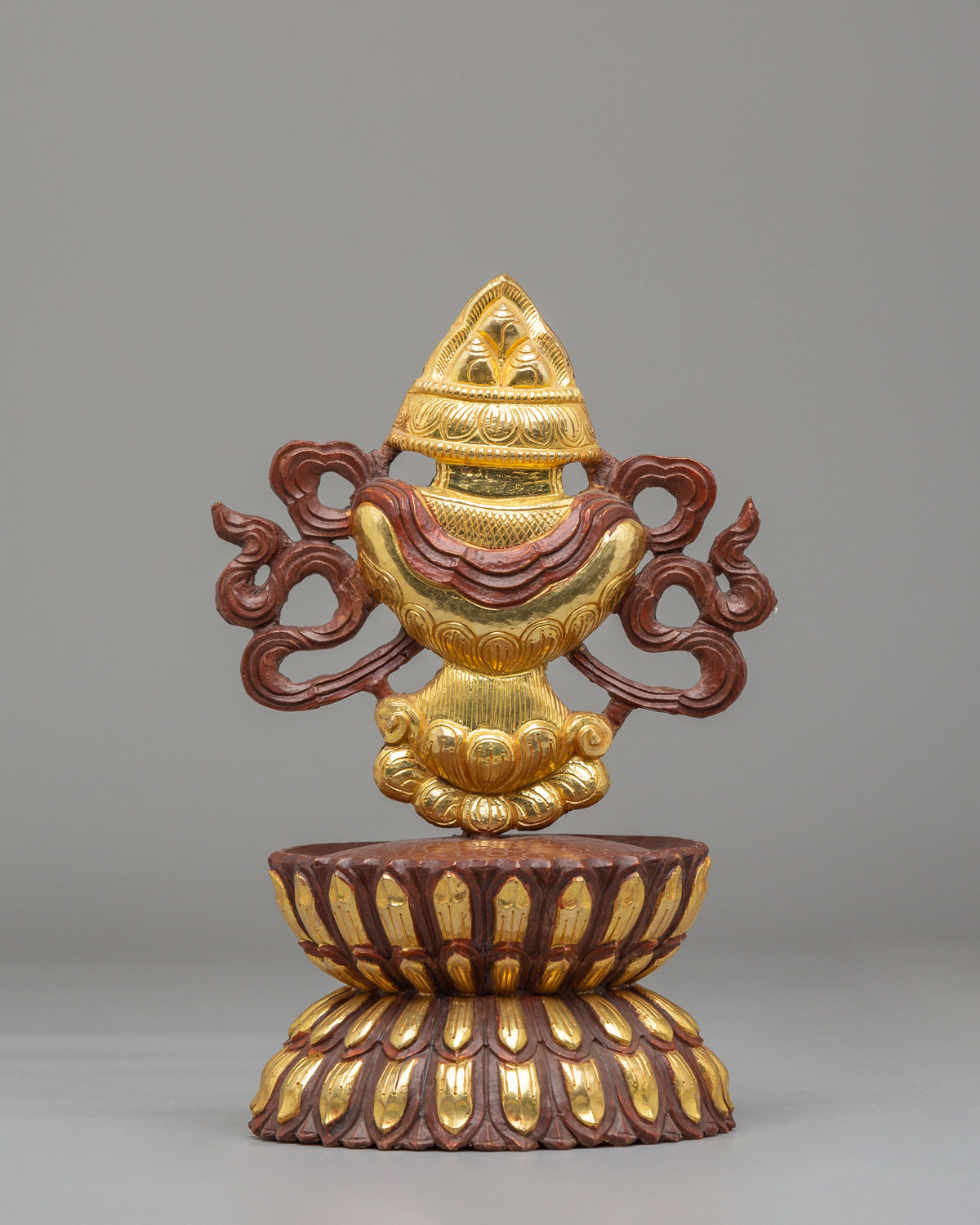Eight Auspicious Symbols Set | Handmade Tibetan Altar Decor