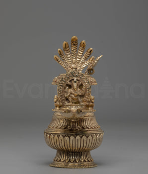 Handmade Ganesha Oil Lamp