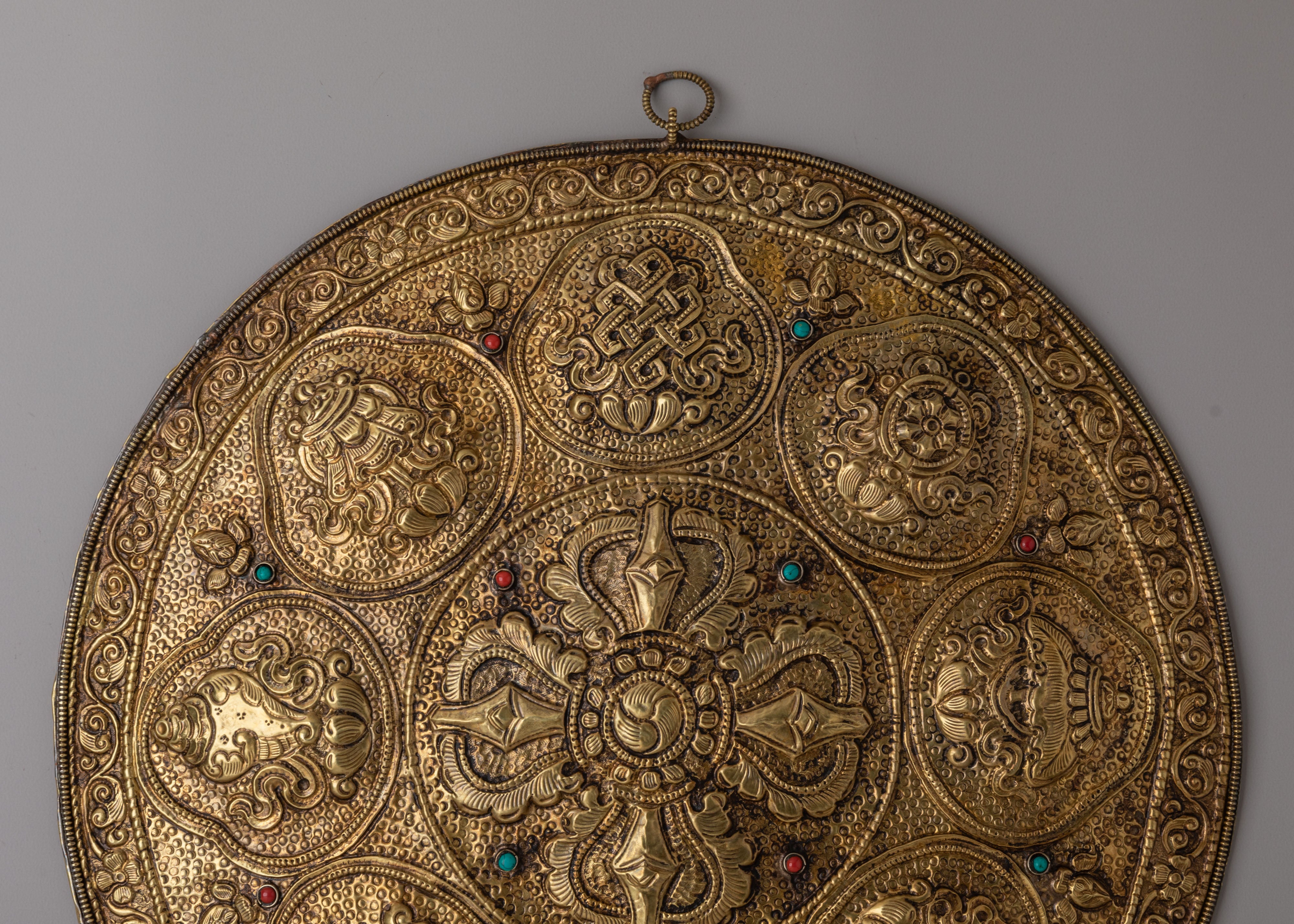 Buddhist Symbol Wall Hanging Decor | Spiritual Home Decor