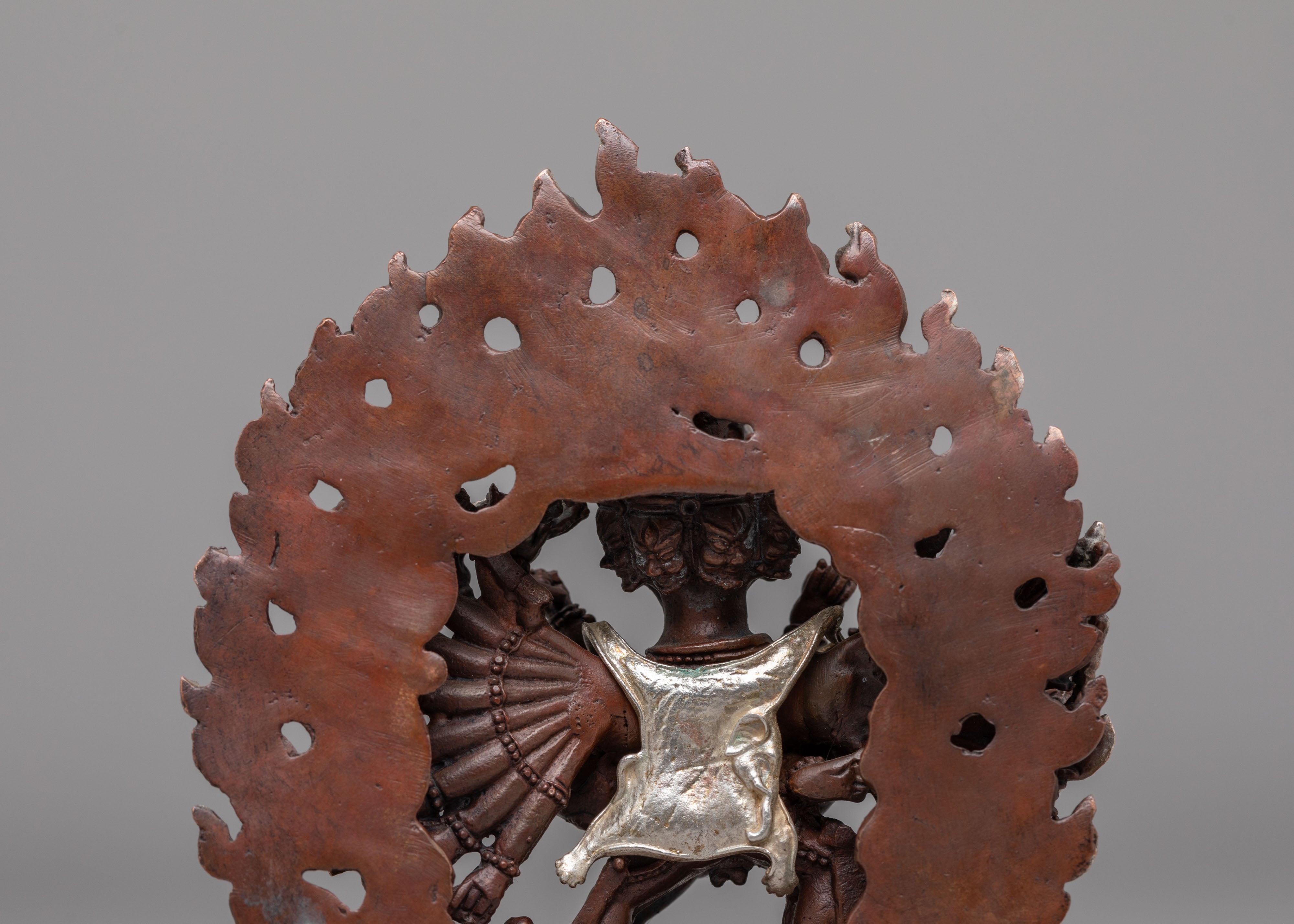 Tantric Yamantaka Protector Statue | Himalayan Buddhist Deity Art