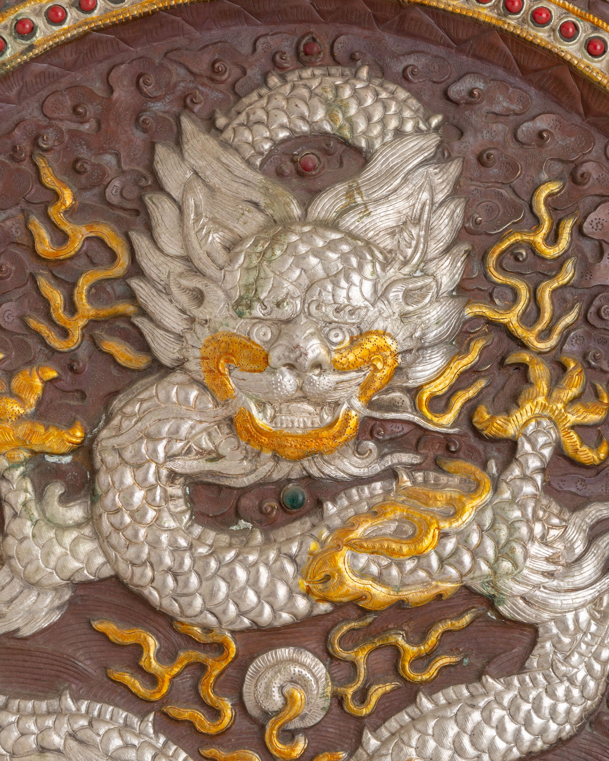 Protective Dragon Wall Hanging | Dragon Art for Spiritual Home Decor
